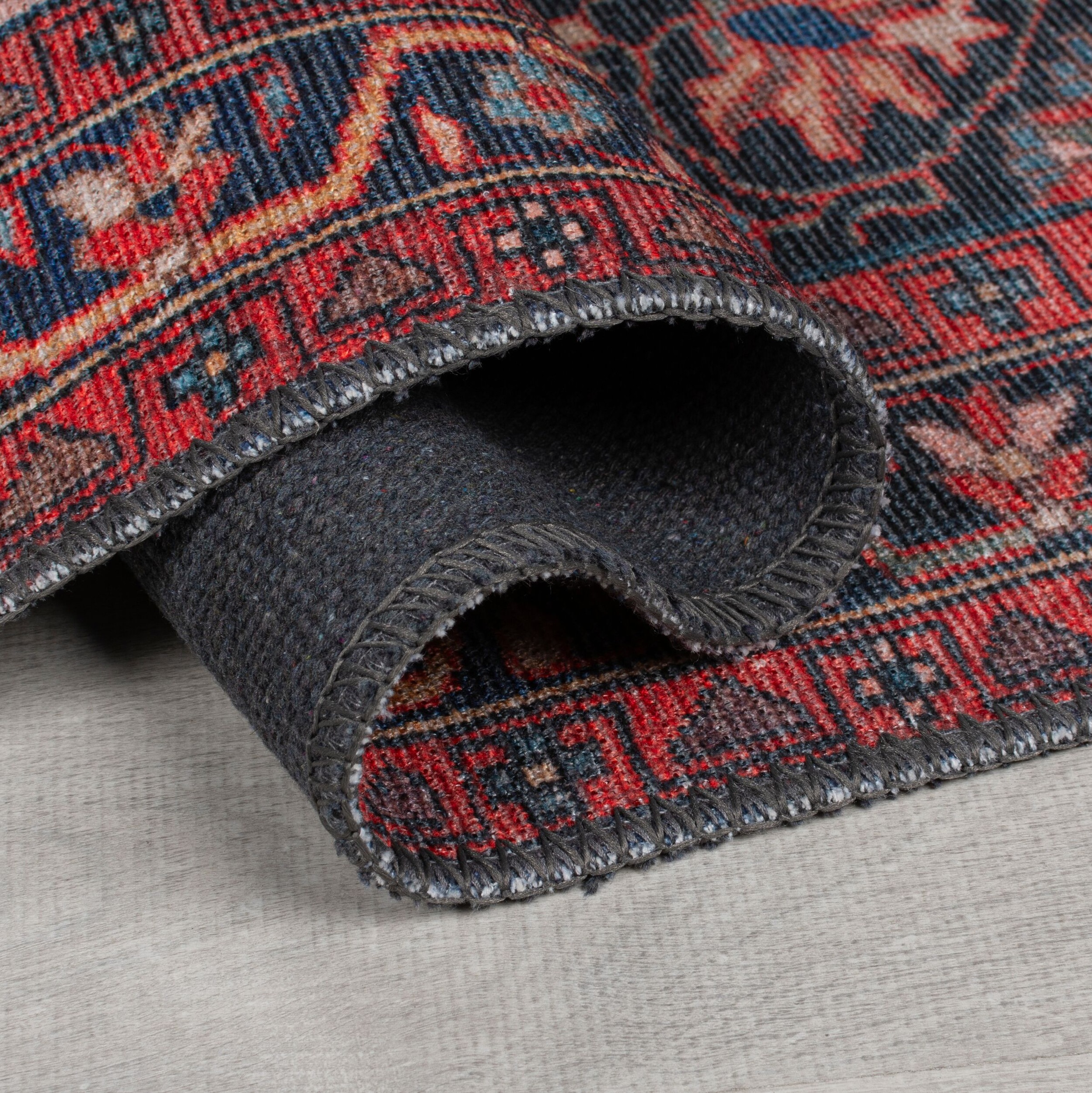 FLAIR RUGS Teppich »Medallion«, rechteckig, 4 mm Höhe, Waschbar Traditioneller Teppich