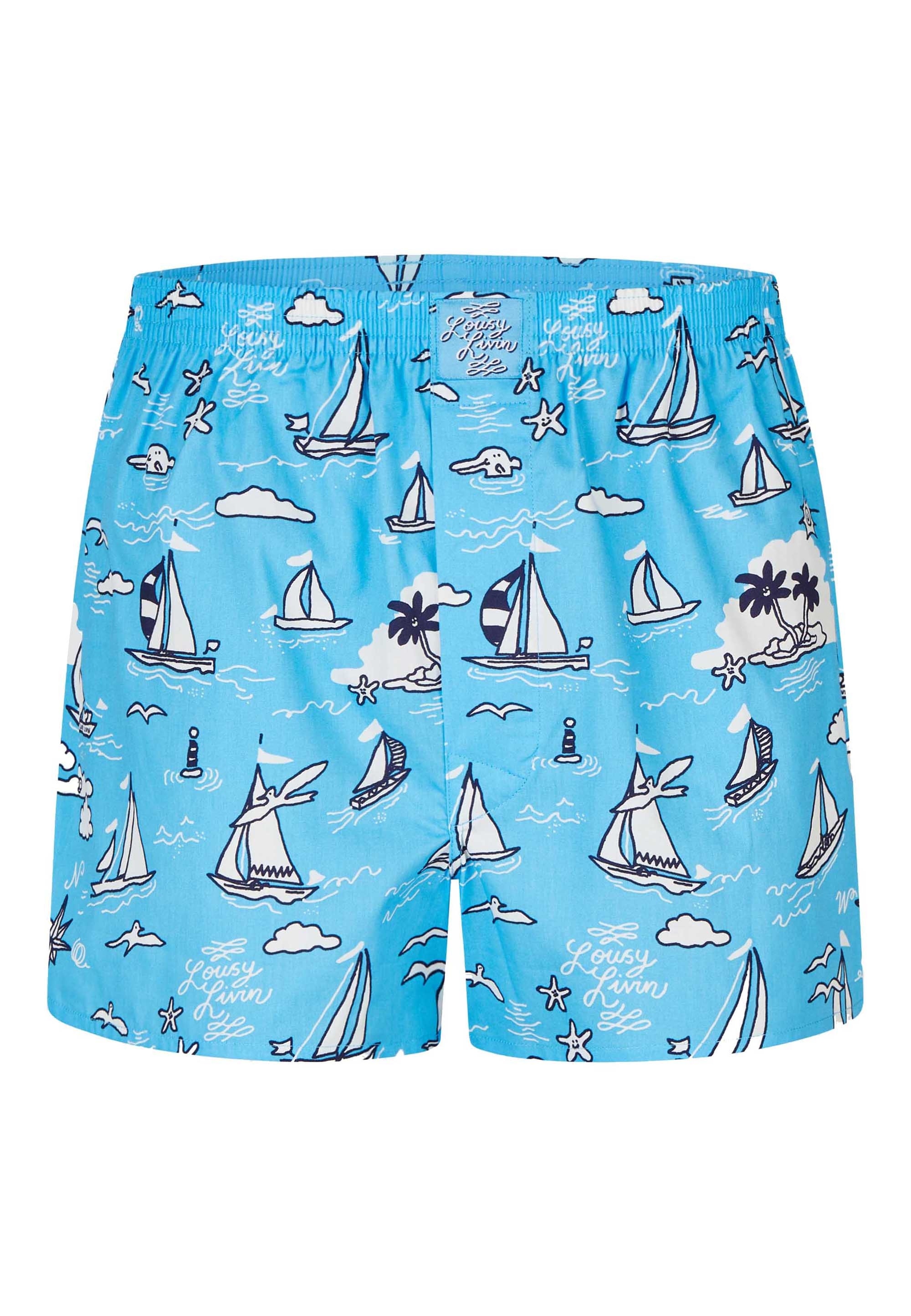 Lousy Livin Boxershorts »Cap du Lousy« 3 Stk. mit lässigen Allover-Prints