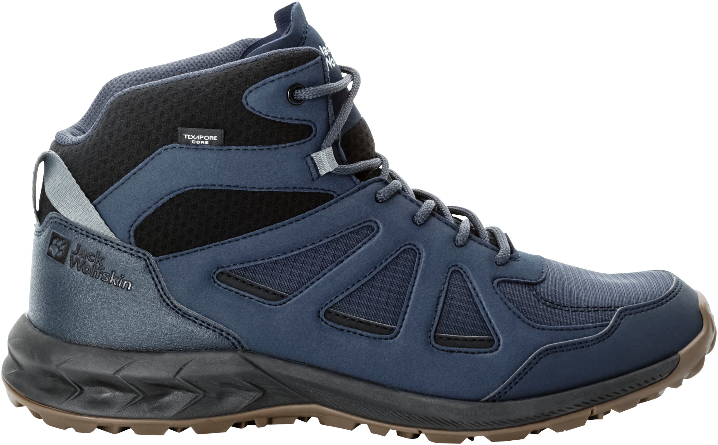 Jack Wolfskin Wanderschuh "WOODLAND 2 TEXAPORE MID M", wasserdicht günstig online kaufen