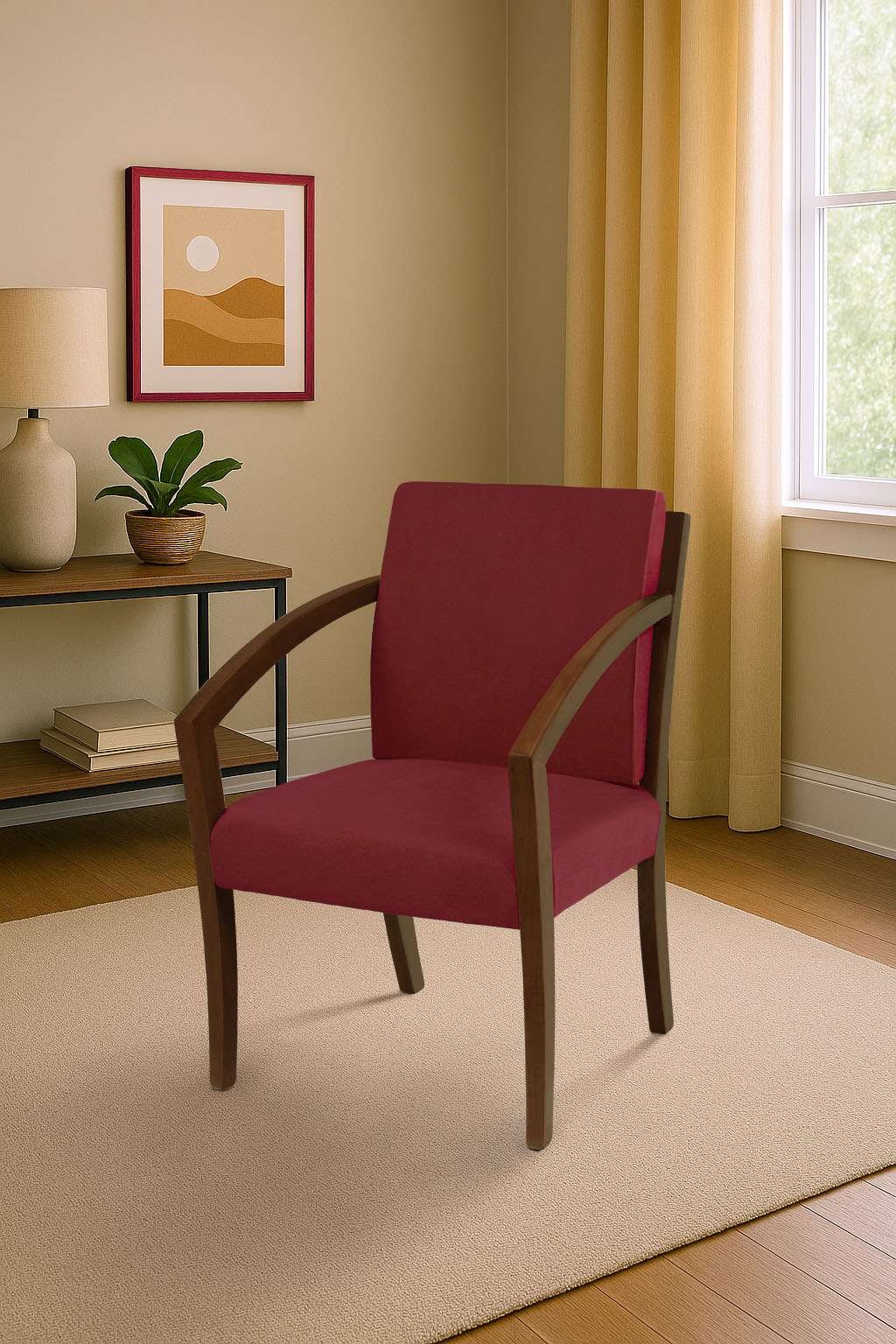 Home affaire Esszimmerstuhl »G98 George Armlehnstuhl, Sessel, Loungesessel, Stuhl, Made in Italy« () 1 Stk.Extra-confort, Fleckenabweisendes Gewebe, Massivholz