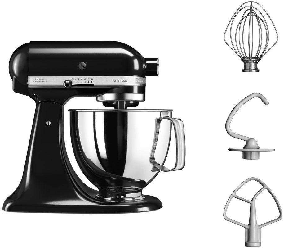 KitchenAid Küchenmaschine »5KSM125EOB, onyx schwarz«