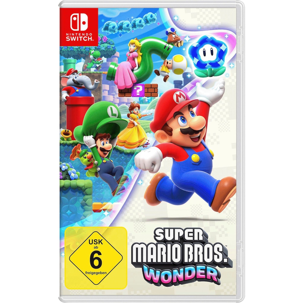 Nintendo Switch Spielekonsole »OLED Mario Edition + Super Mario Bros. Wonder«