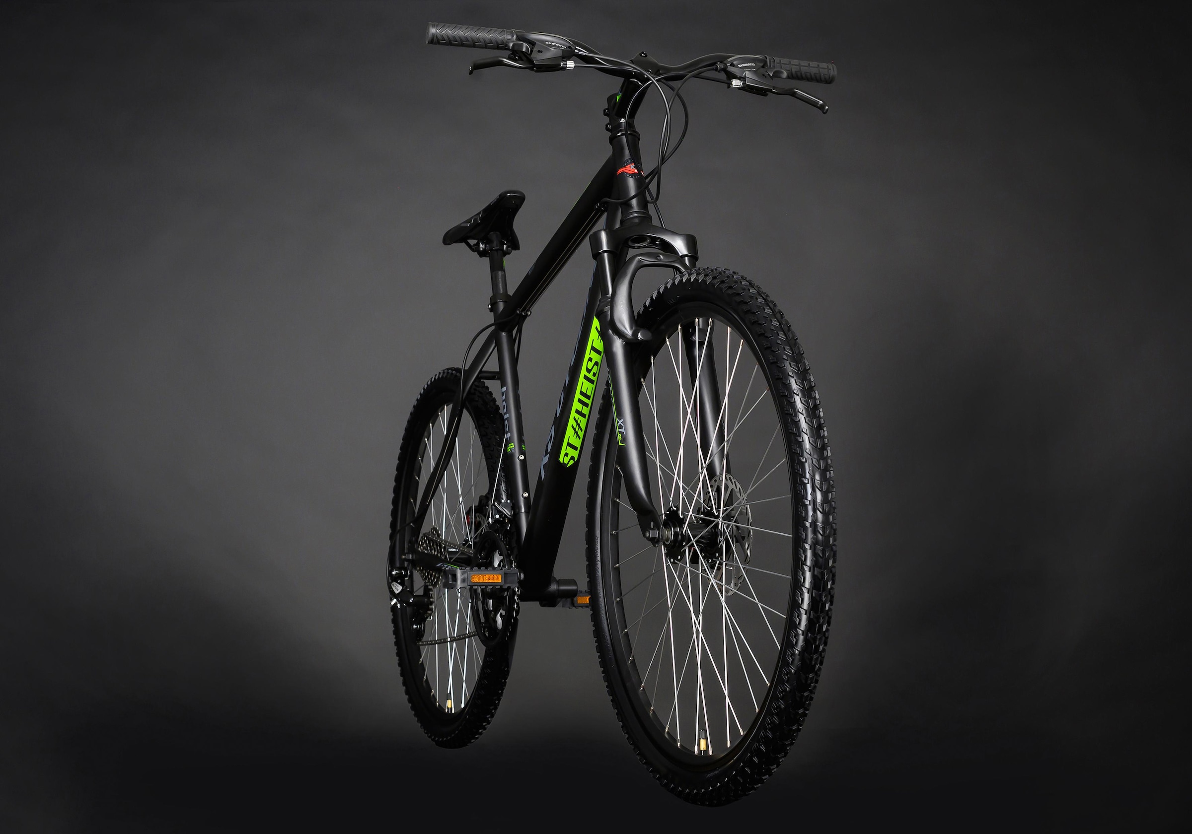 KS Cycling Mountainbike »Heist«, 24 Gang, Shimano, Altus Schaltwerk, Kettenschaltung, für Damen und Herren, Kettenschaltung