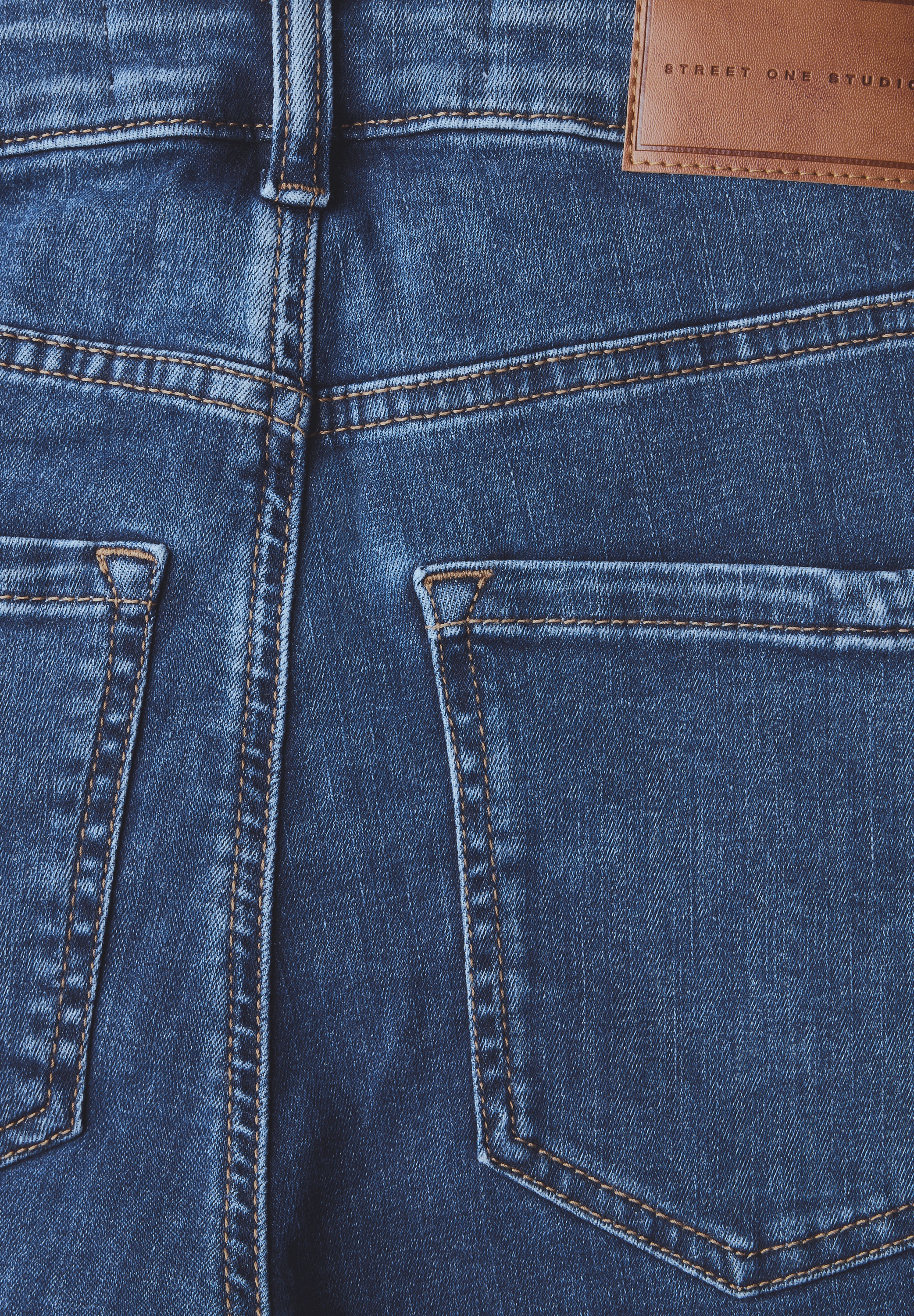 STREET ONE STUDIO Skinny-fit-Jeans, High Waist