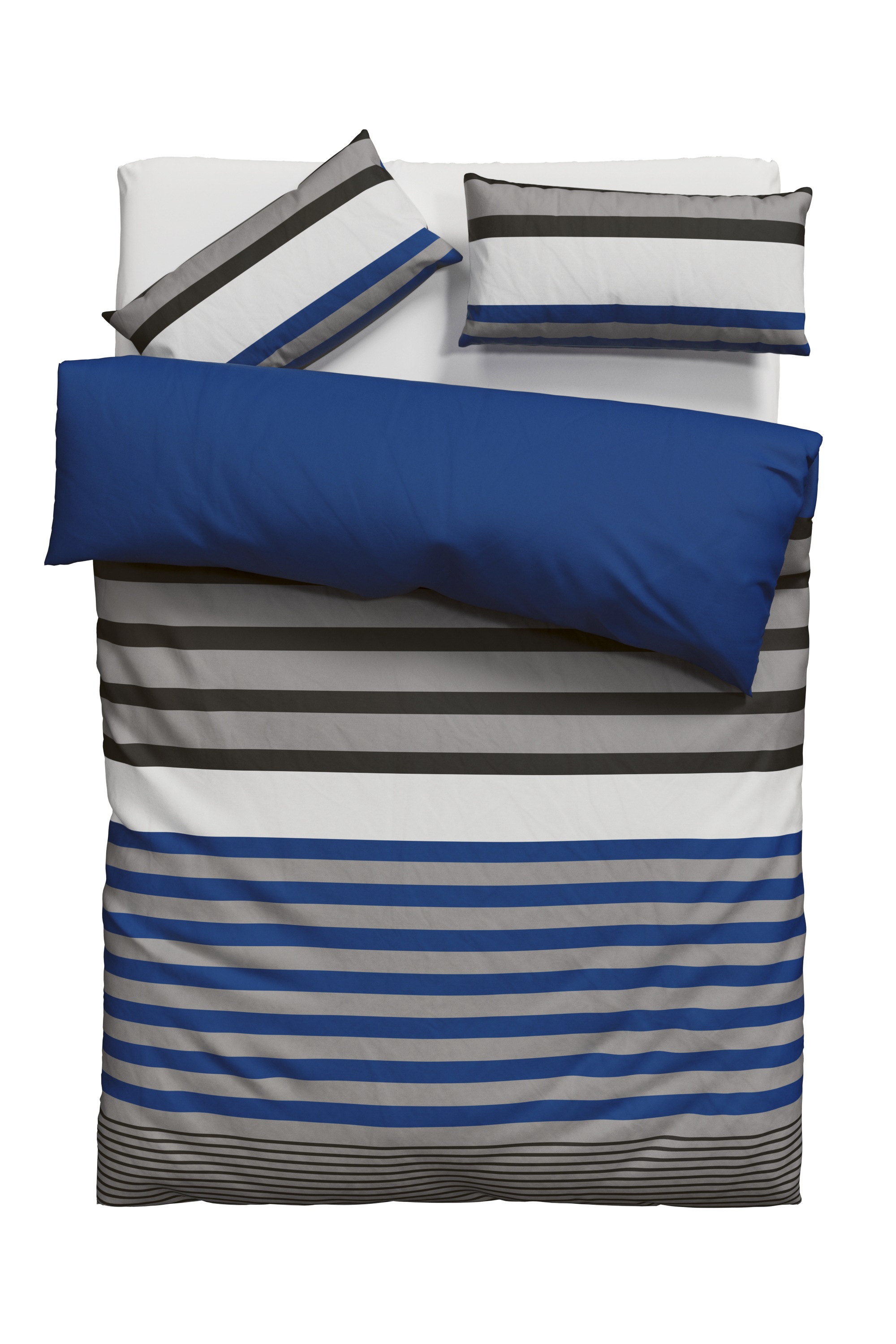 H.I.S Bettwäsche "Majoran" 2 tlg. gestreifte Bettwäsche in verschiedenen Qu günstig online kaufen