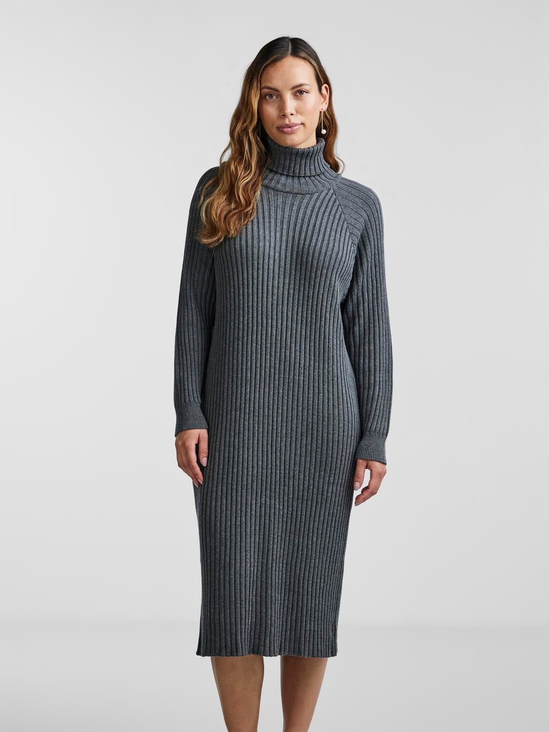 Y.A.S "YASMAVI KNIT MIDI ROLLNECK DRESS" günstig online kaufen