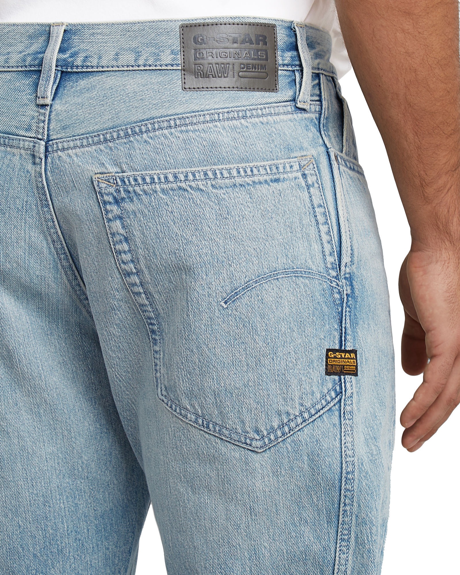 G-star pour homme. D26999-D788-H466 Jeans Contor 3D Regular blue (36/36), Bleu, Casuel, Denim, Durable, Coton Recyclé 3