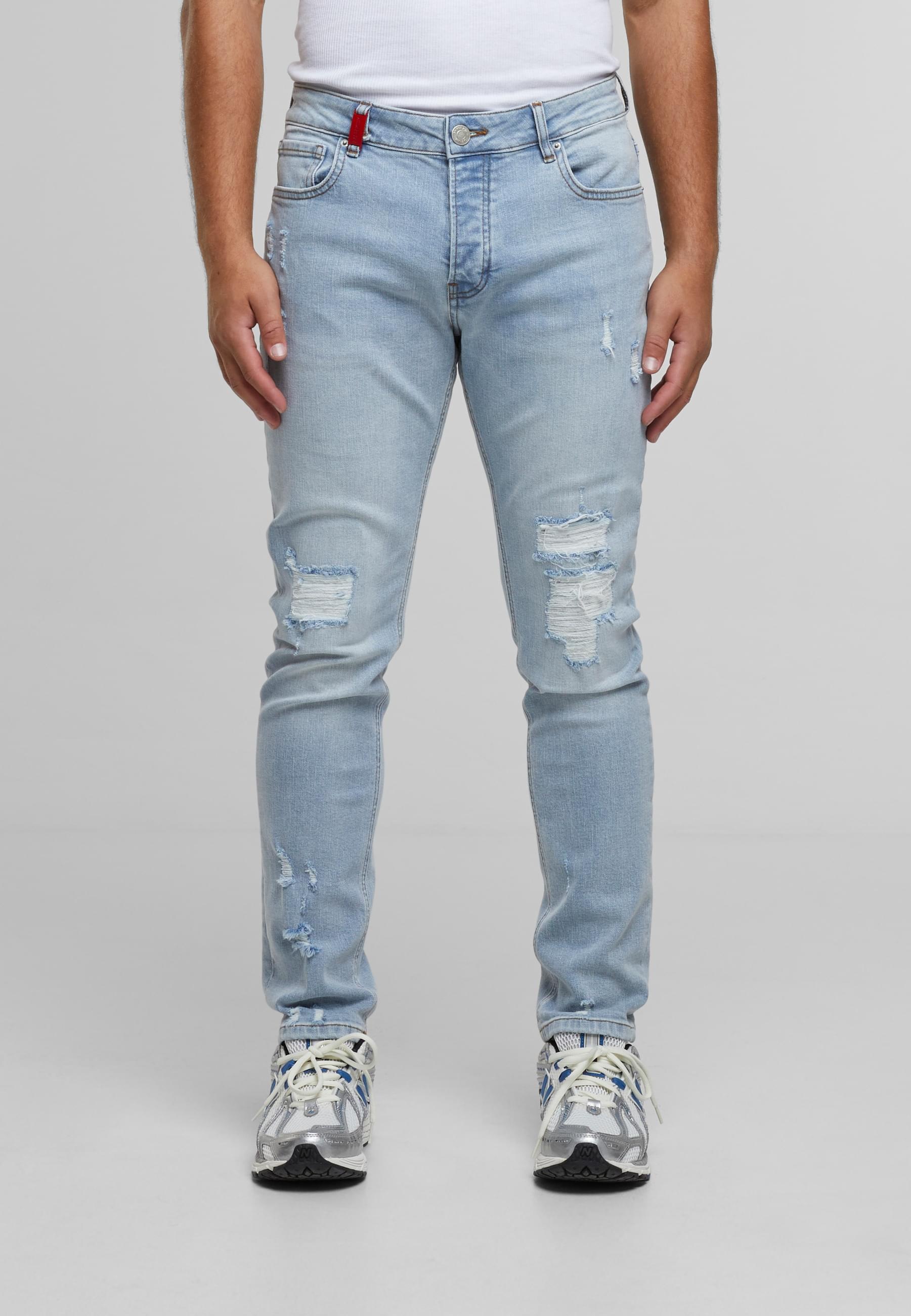 2Y Studios Bequeme Jeans »2Y Studios 2Y MIGUEL RIPPED SLIM FIT JEANS«