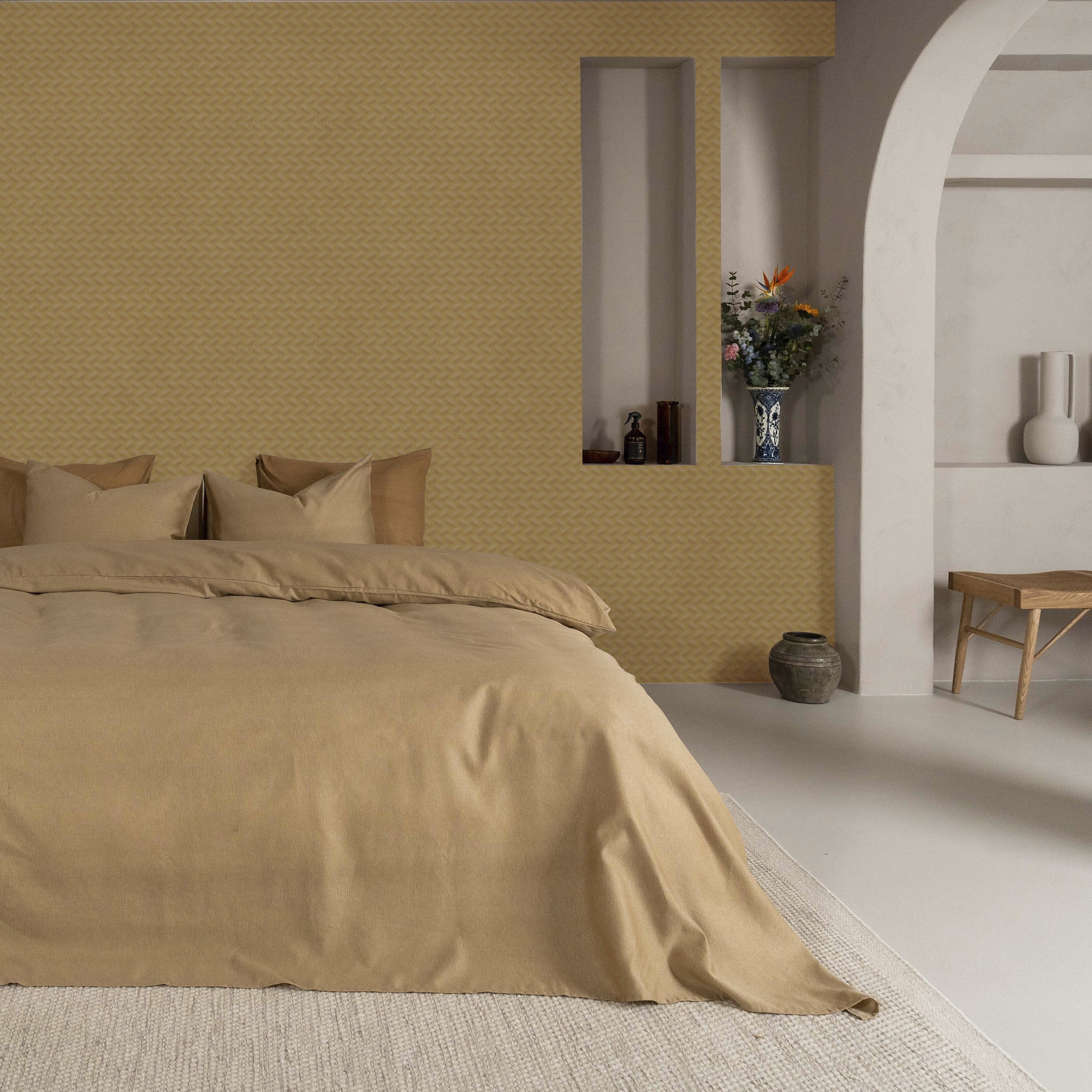 kayori Vliestapete »Myoka« geometrisch glatt 10mx52cm (ca. 5m2)
