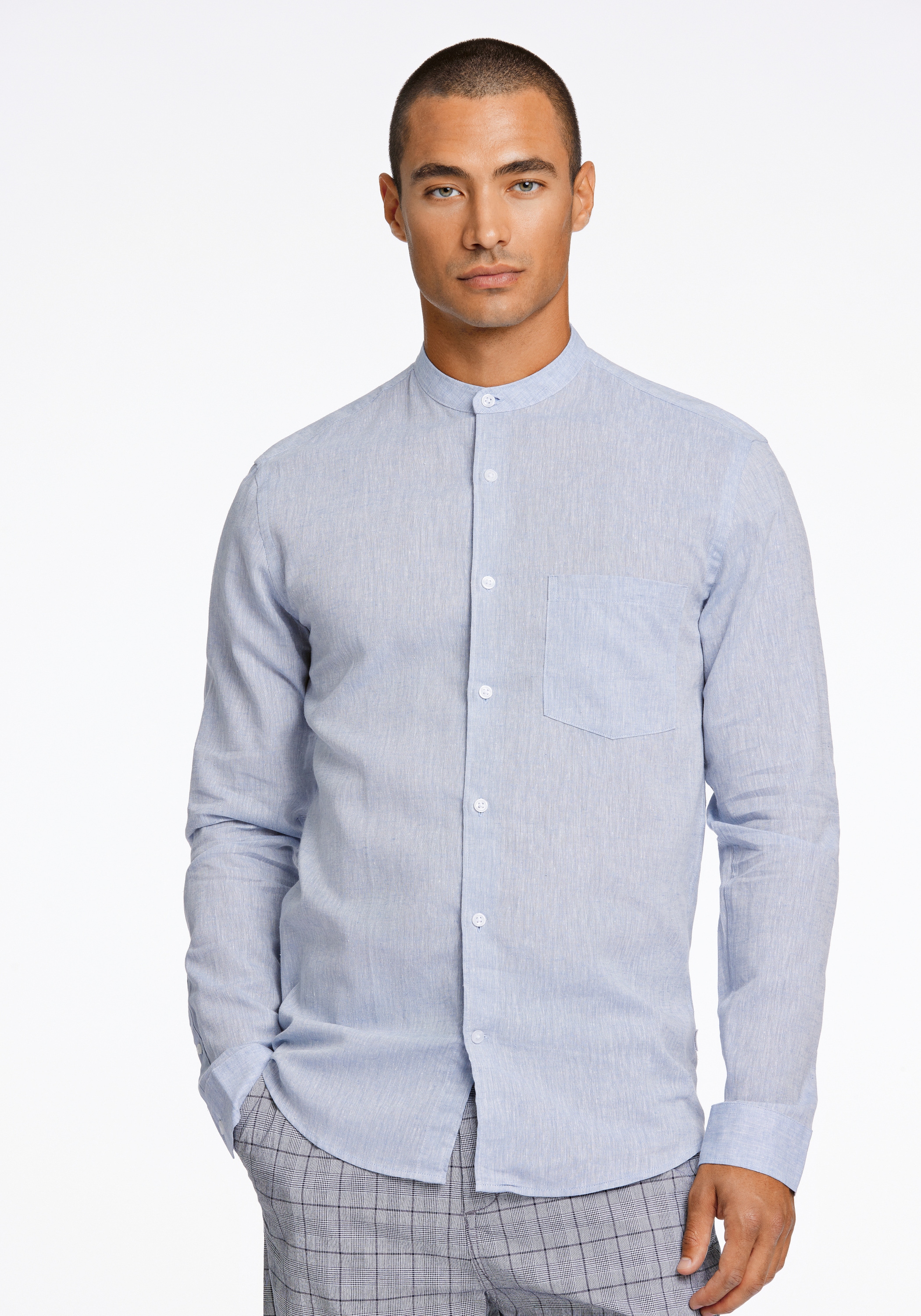 LINDBERGH Leinenhemd "Leinenhemd Slim Fit" günstig online kaufen