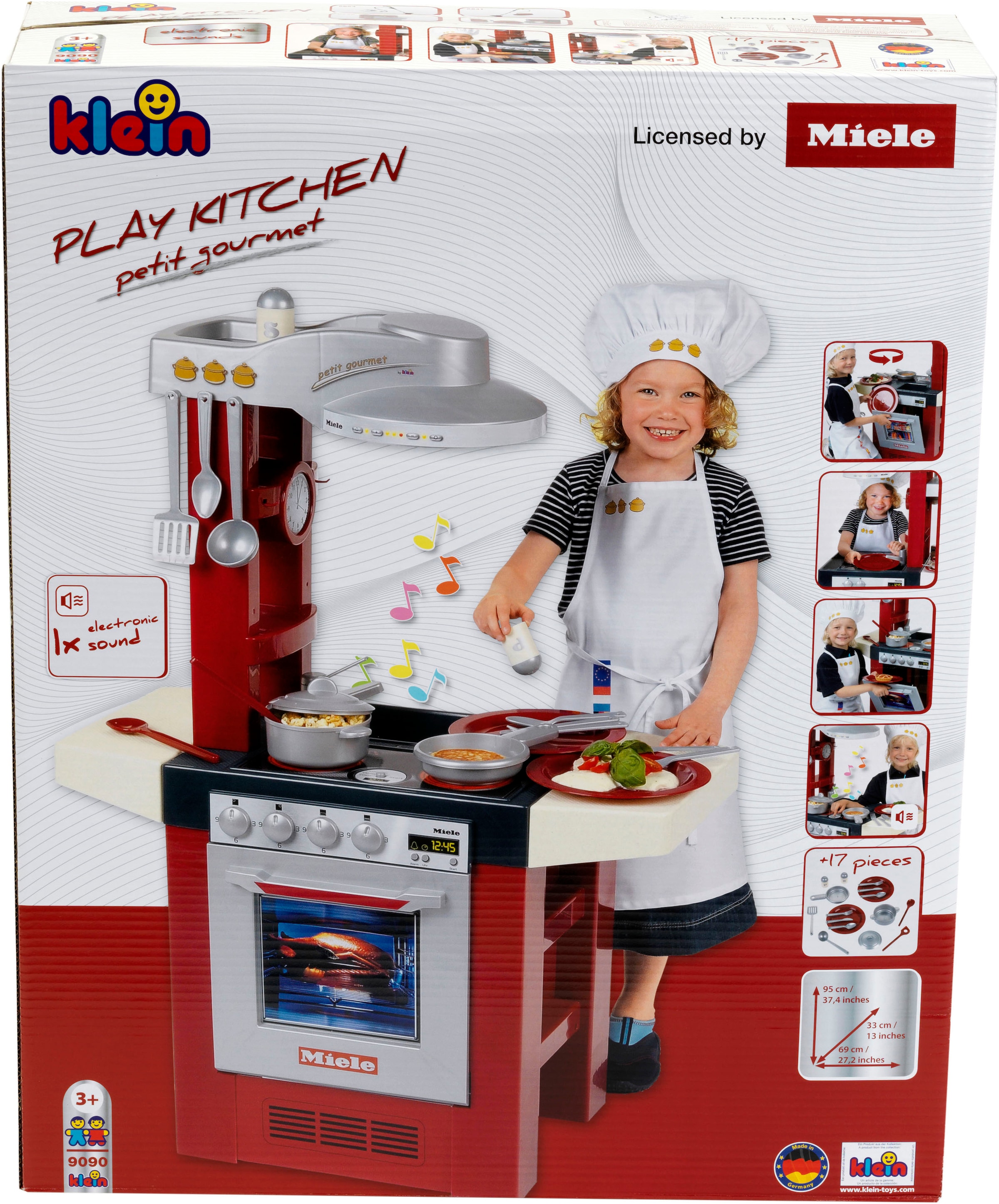 Klein Spielküche »Miele Küche Petit Gourmet« Made in Germany