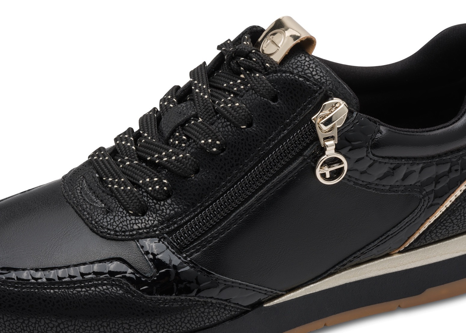 Tamaris Plateausneaker, Schnürschuh, Freizeitschuh, Halbschuh in veganer Ve günstig online kaufen