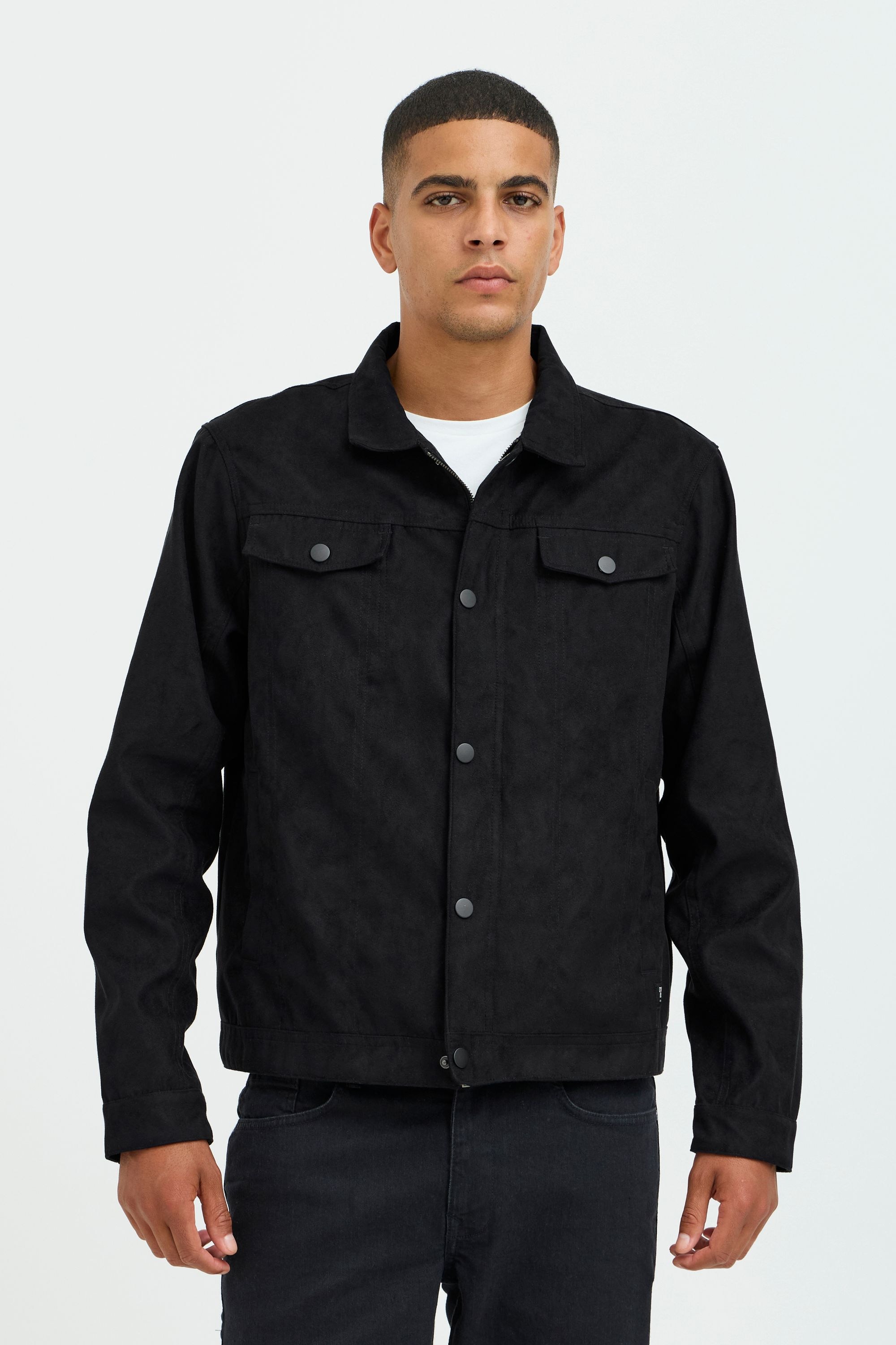 Blend Lederimitatjacke "BHJacket" ohne Kapuze Moderne Kunstlederjacke mit T günstig online kaufen