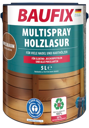 Baufix Holzschutzlasur »Multispray Holzlasur«...