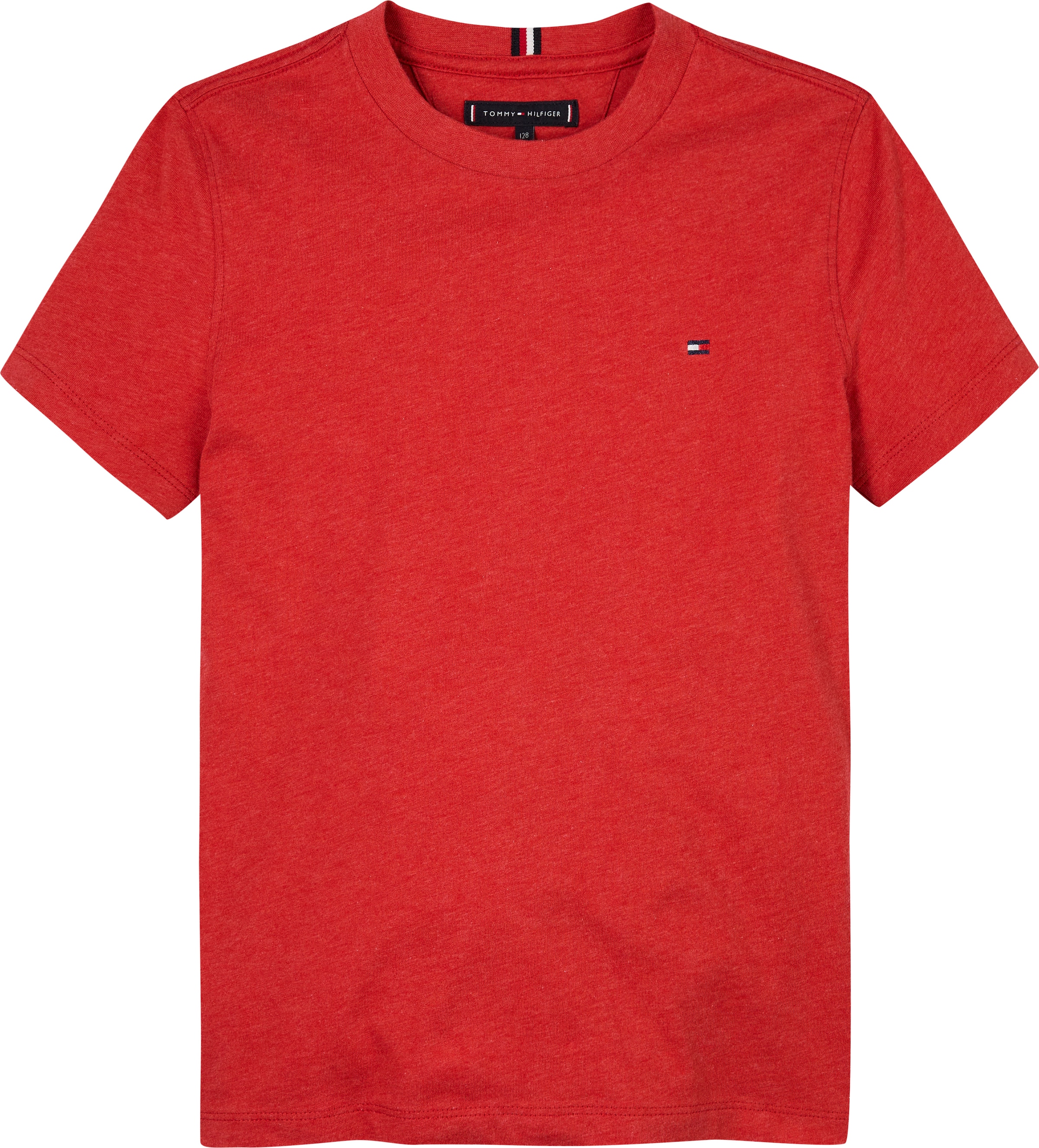 Tommy Hilfiger T-Shirt »ESSENTIAL COTTON TEE S/S«, mit Logostickerei