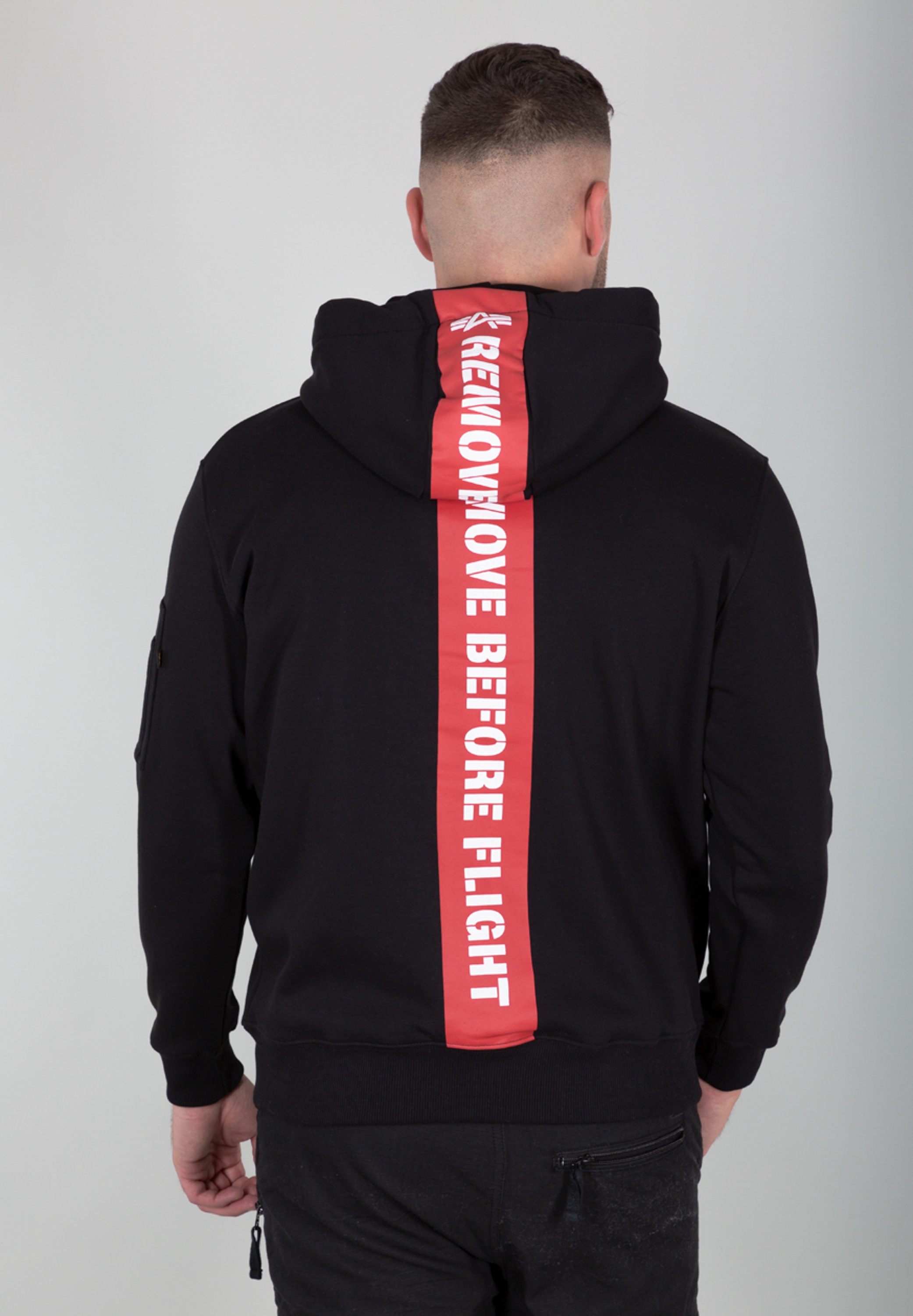 Alpha Industries Hoodie »Alpha Industries Men - Hoodies RBF Back Stripe Hoodie«