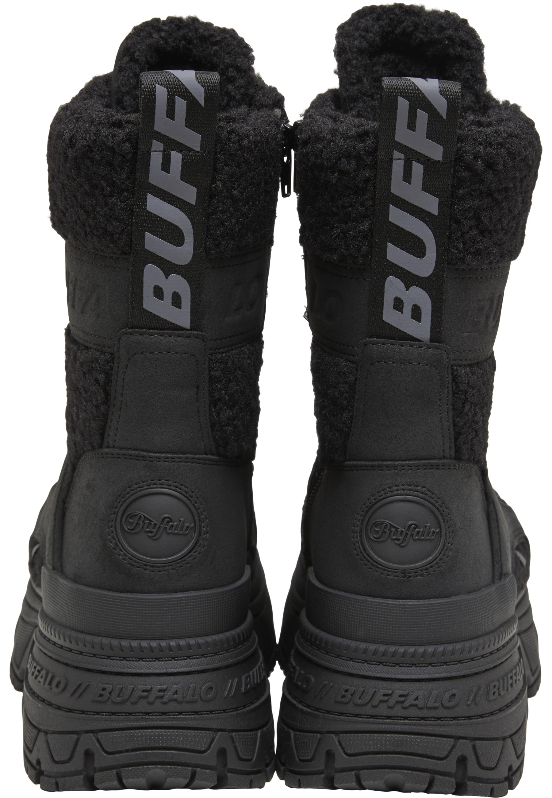 Buffalo Stiefel »Buffalo FUSION COM HI WARM - VEGAN NUBUCK/FUR«