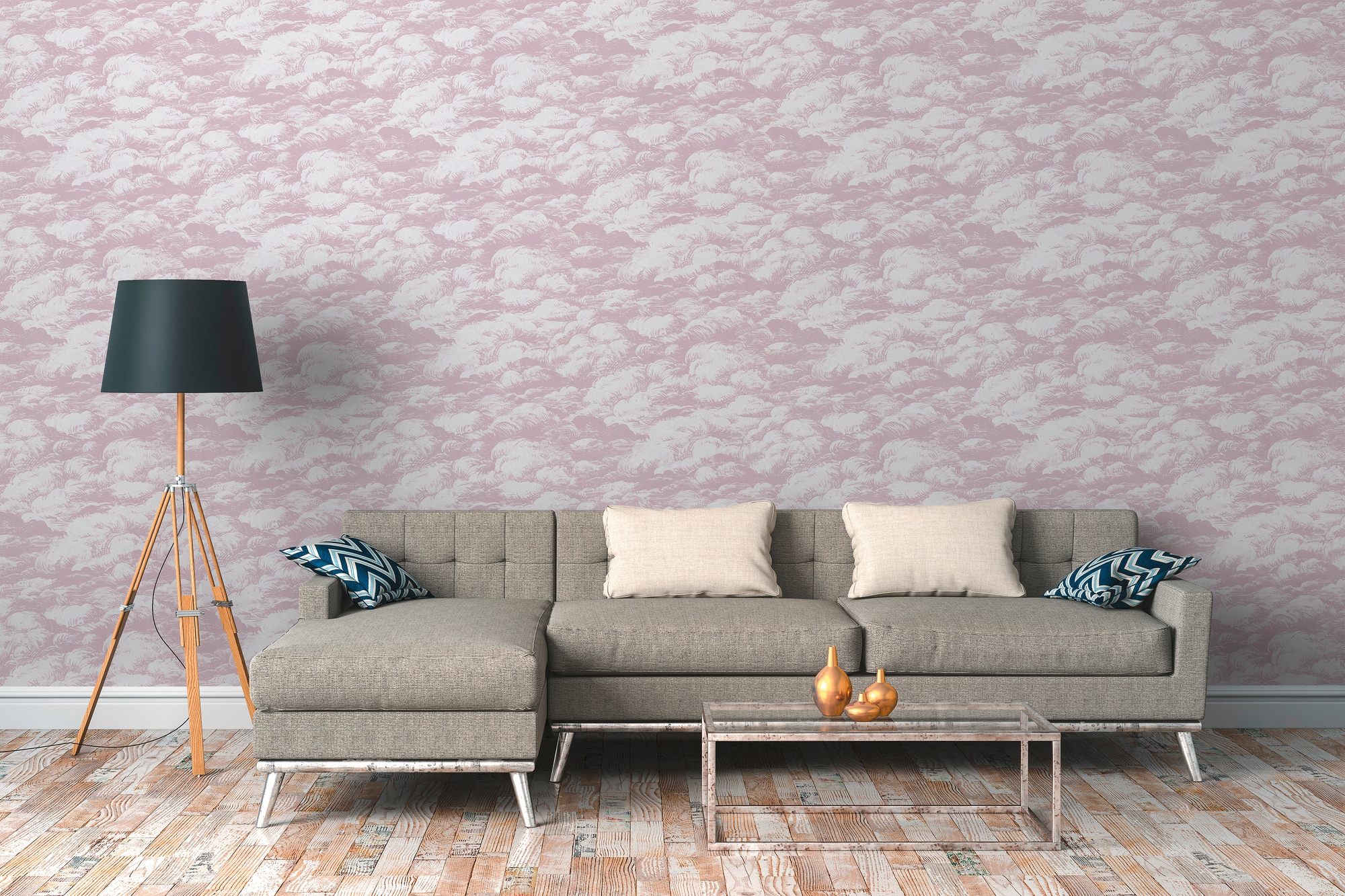 Architects Paper Vliestapete »Jungle Chic«, Motiv-abstrakt-naturalistisch, Tapete Wolken Tapeten Wohnzimmer Schlafzimmer Küche modern Design Büro