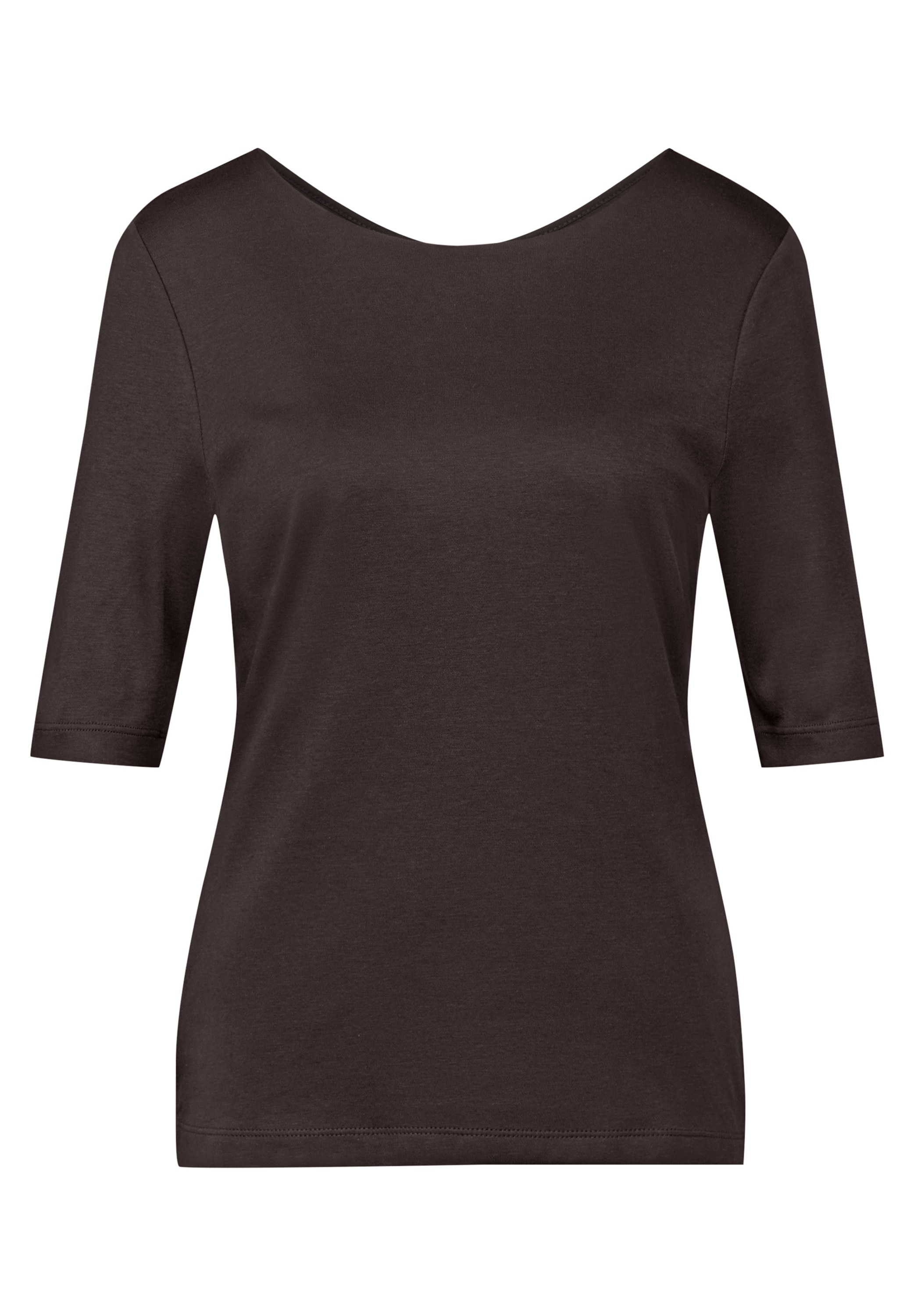 STREET ONE STUDIO T-Shirt, aus softem Materialmix