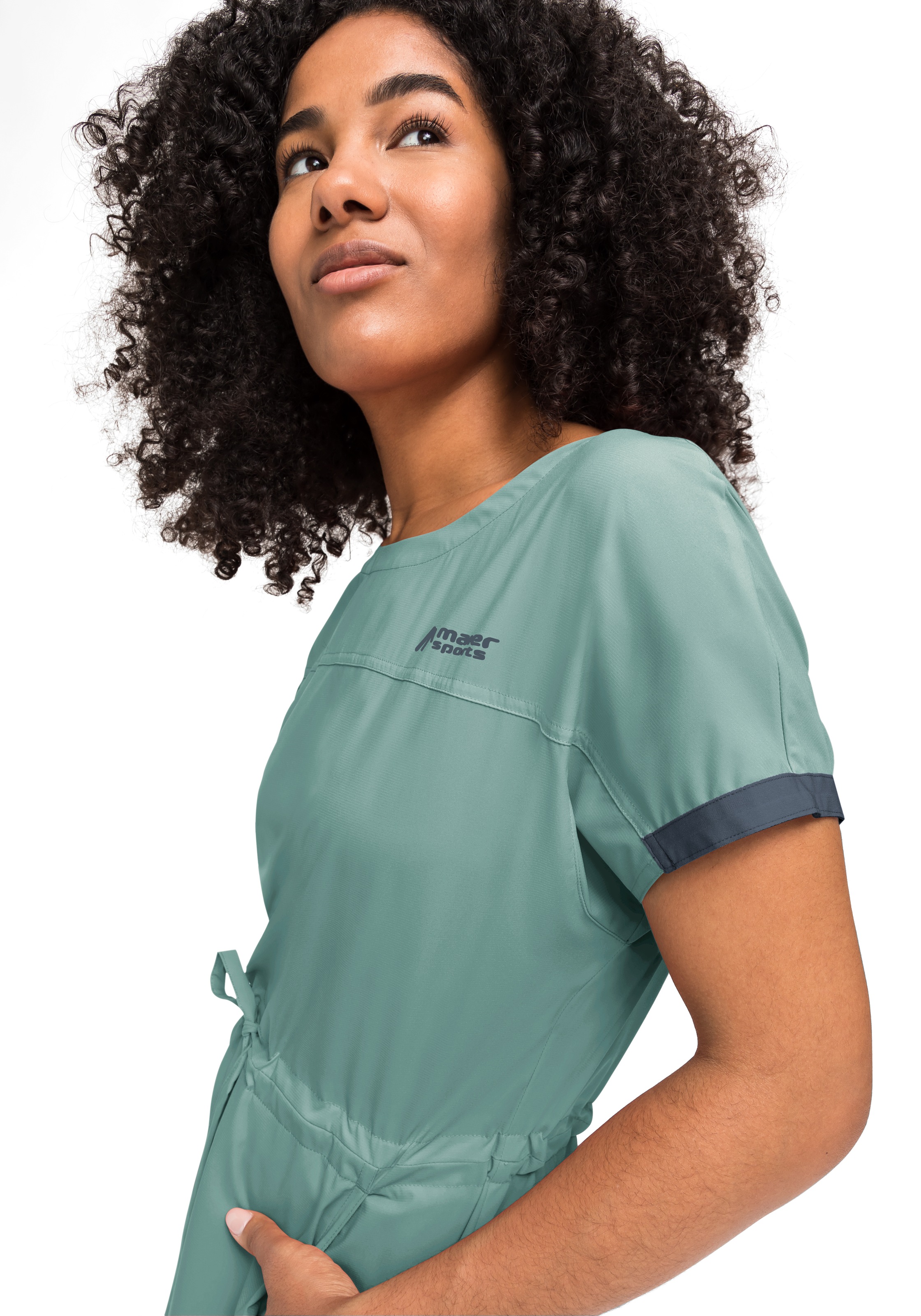 Maier Sports Midikleid "Fortunit Dress 2" Damen Kleid, sportliches Outdoork günstig online kaufen