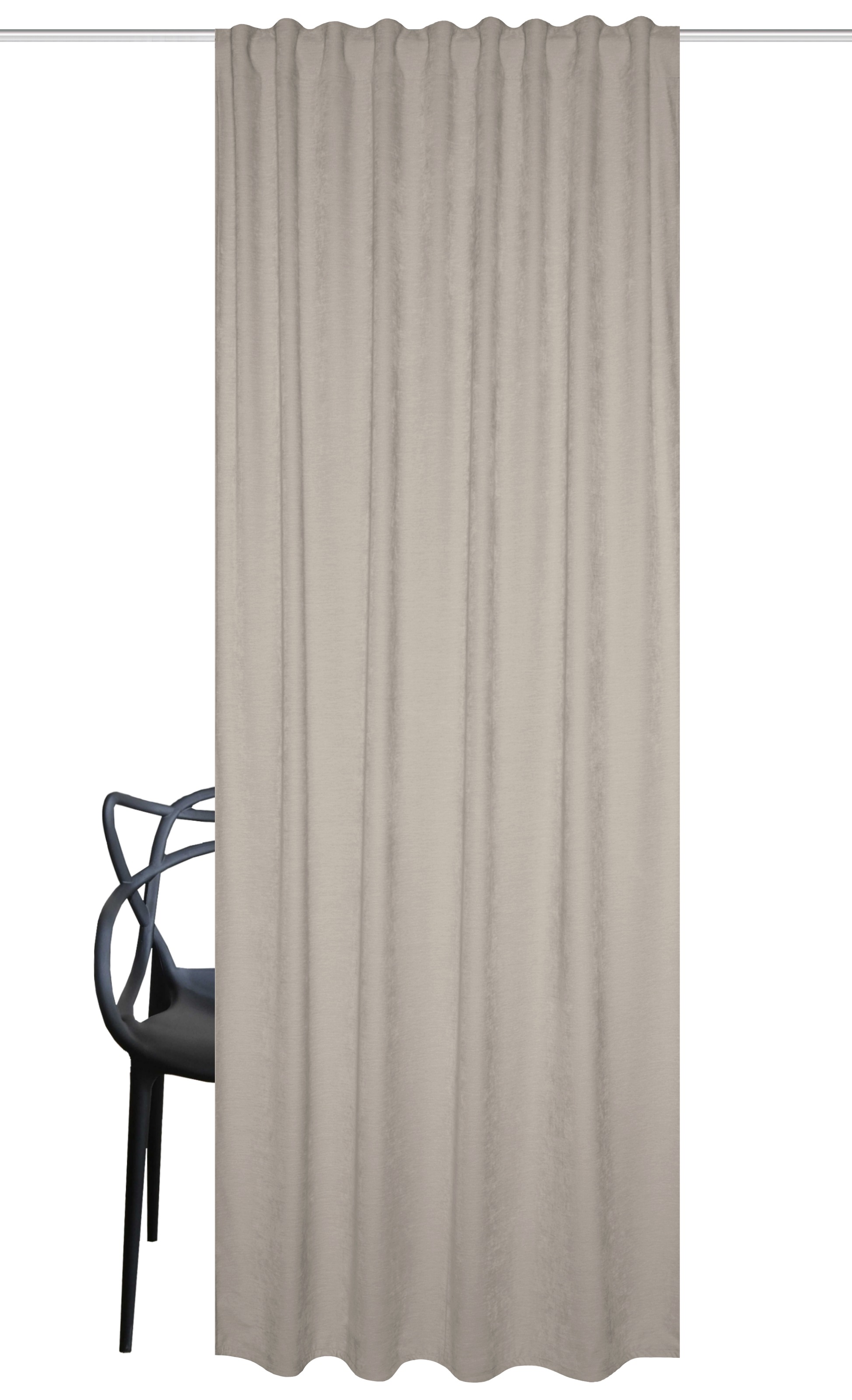 HOME WOHNIDEEN Gardine "WOLLY" Multifunktionsband 1 Stk. tlg. THERMOSCHAL C günstig online kaufen