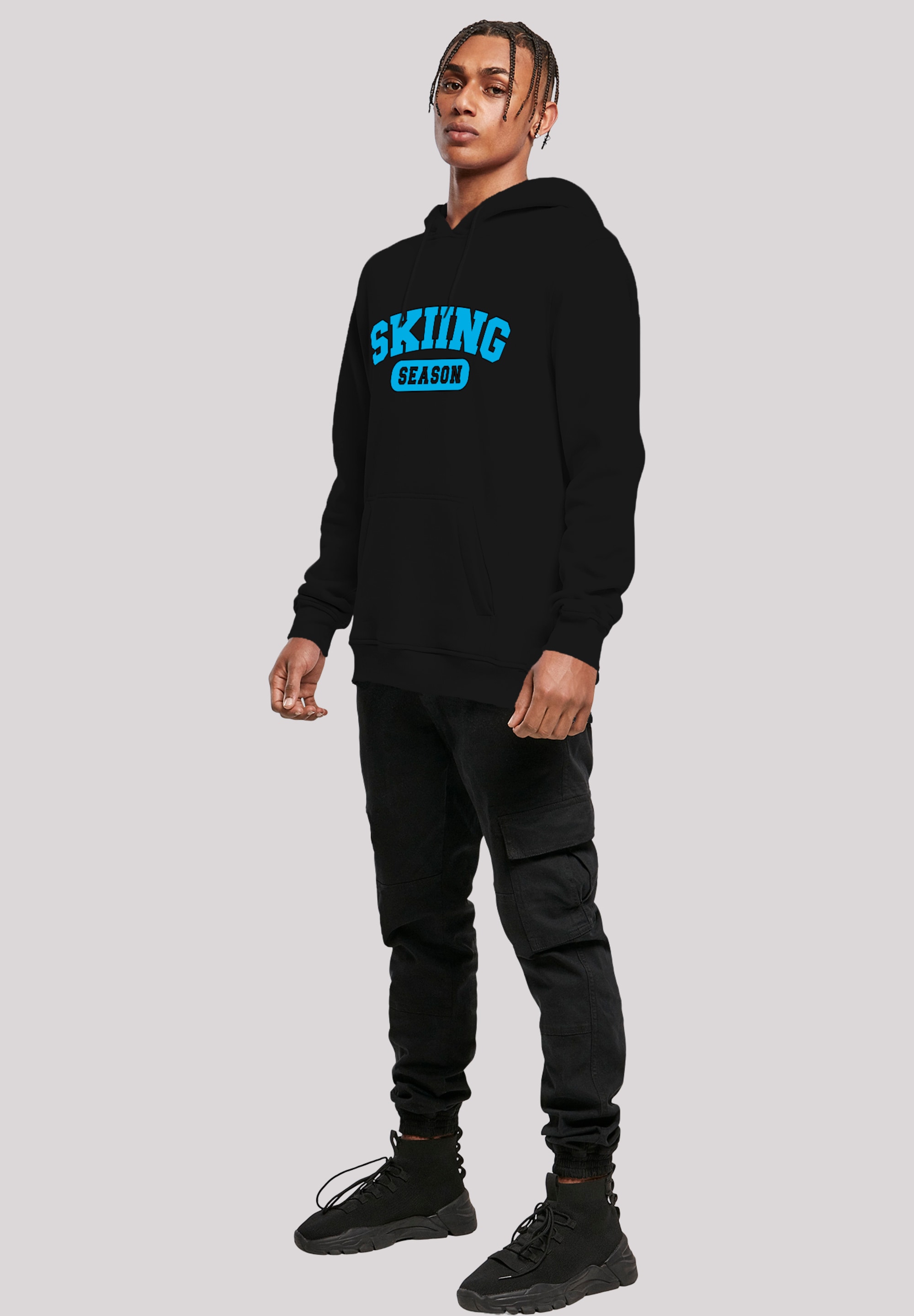 F4NT4STIC Kapuzenpullover »Skiing Season Winter Sport«, Premium Qualität