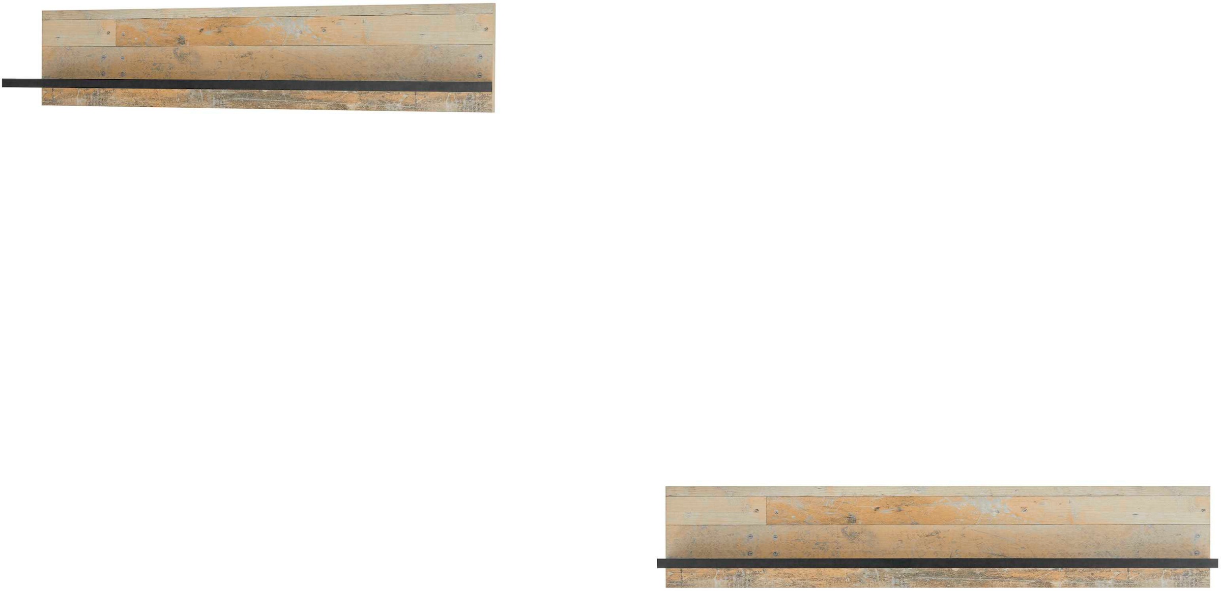 Wandregal »Sherwood«, Breite 160 cm, in modernem Holz Dekor, 28 mm starke Ablageböden