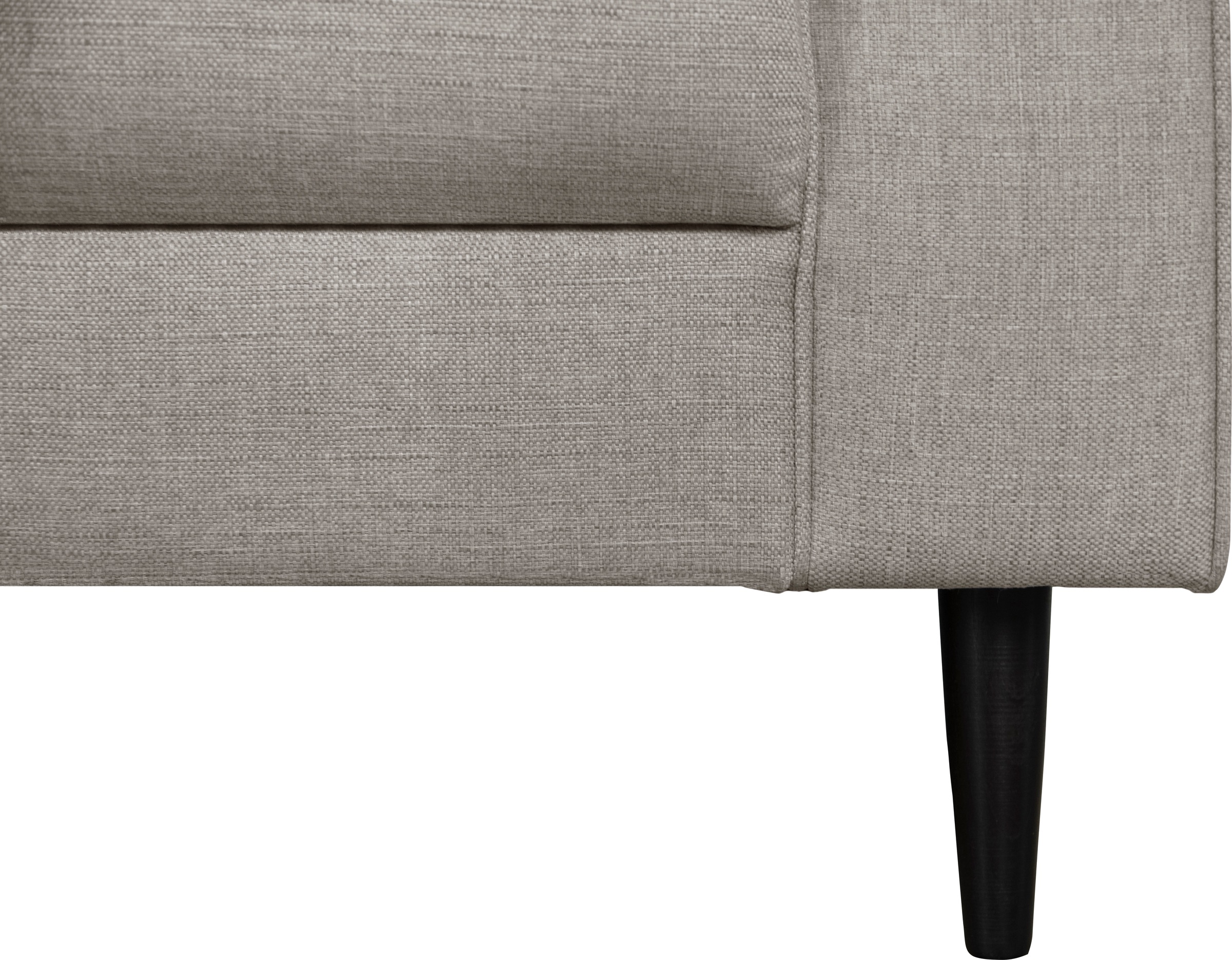 Home affaire Ecksofa »VEYRAS L-Form, hoher Sitzkomfort, Maße B/T/H: 230/150/76 cm«, mit Wellenunterfederung, incl. Rückenkissen und Zierkissen