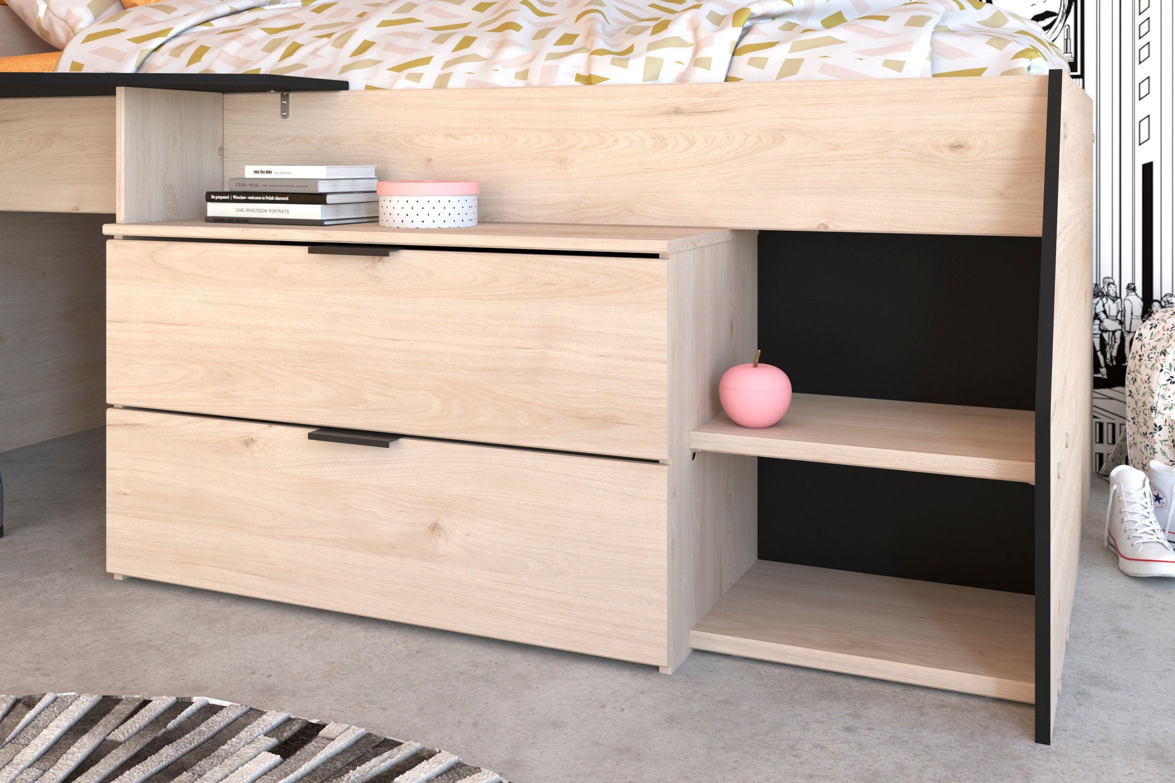 Parisot Jugendzimmer-Set »Milky 22« Set, 2 tlg.