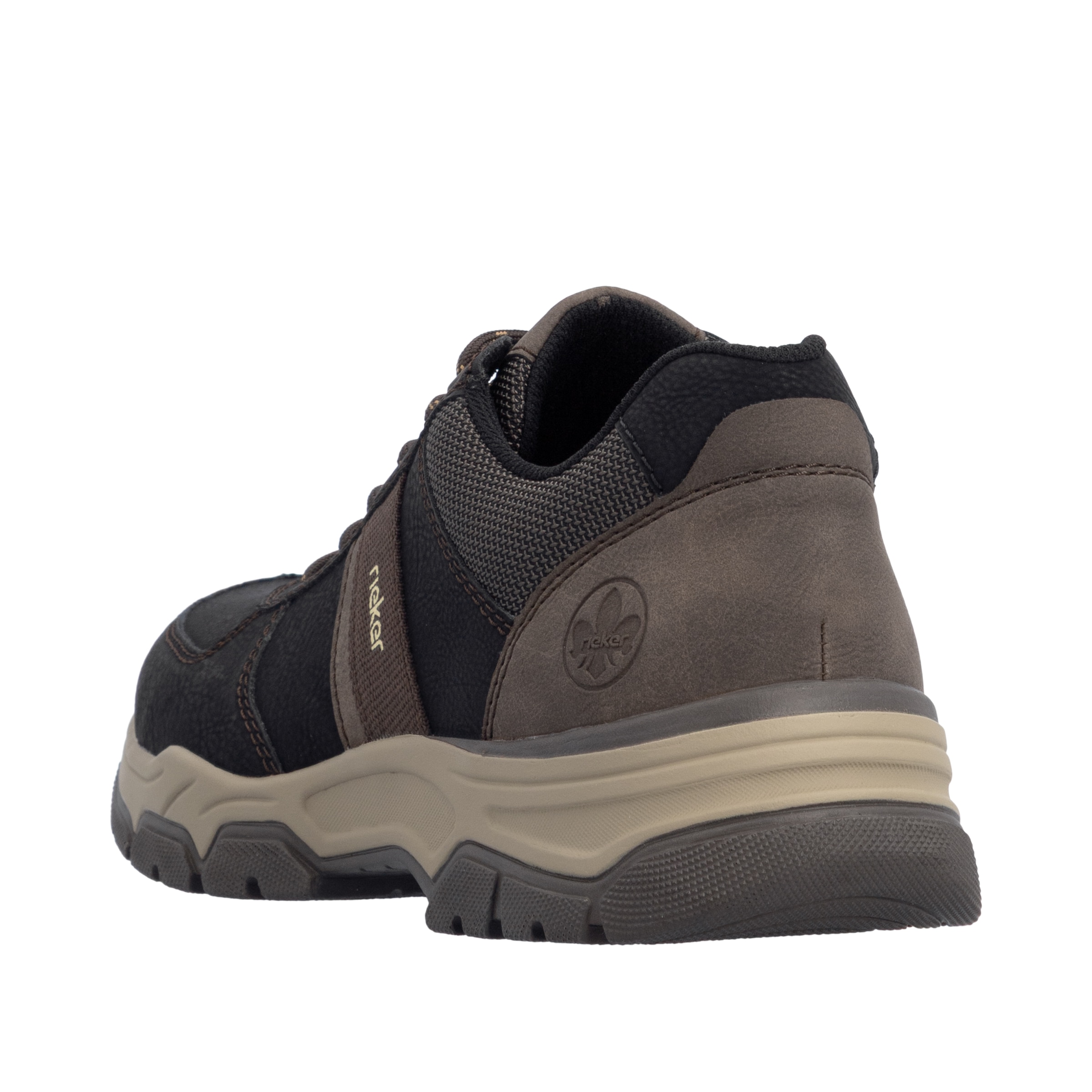Rieker Sneaker  , Freizeitschuh, Outdoorschuh, Schnürschuh mit gepolstertem Schaftrand