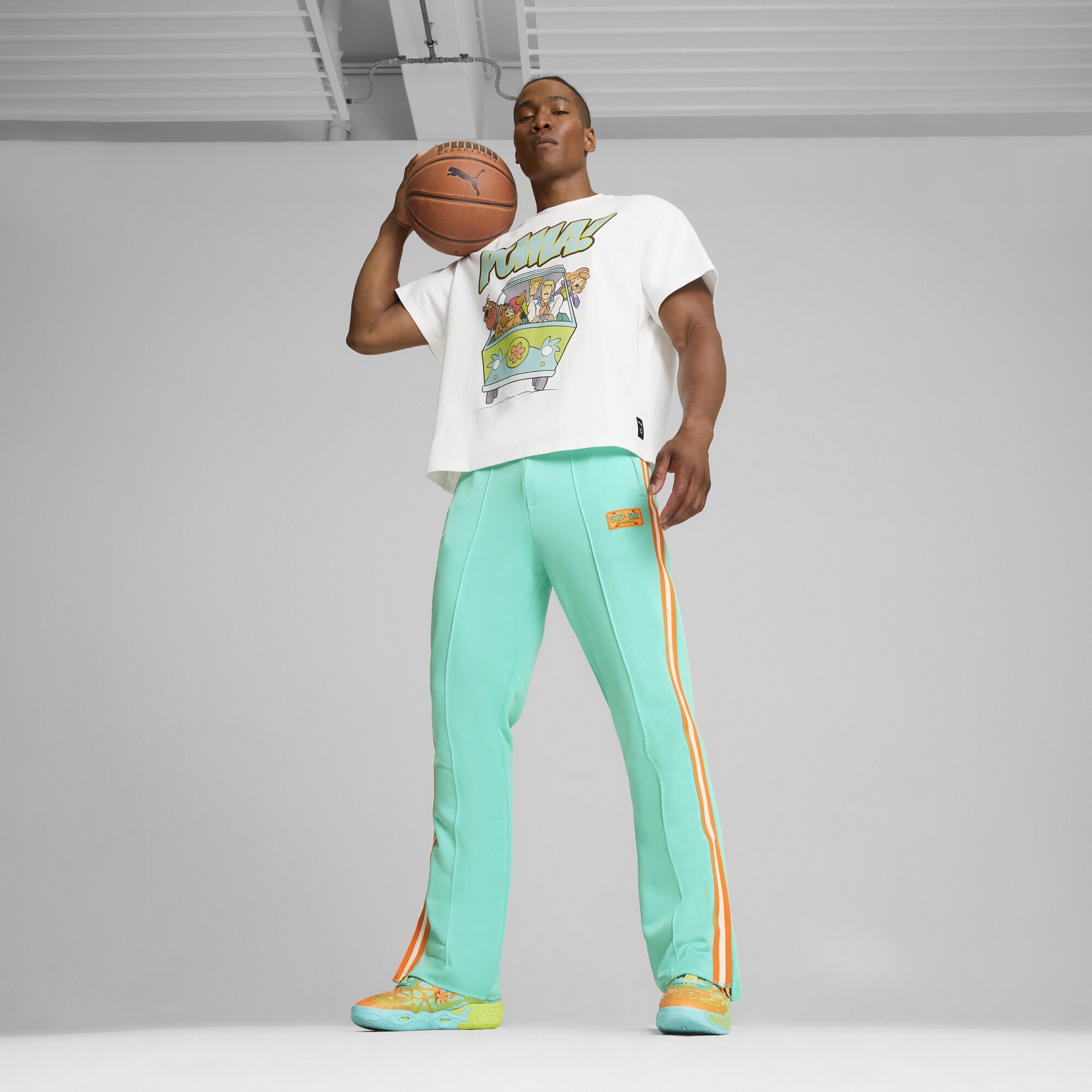 PUMA Sporthose »PUMA HOOPS x SCOOBY DOO Hose Herren«