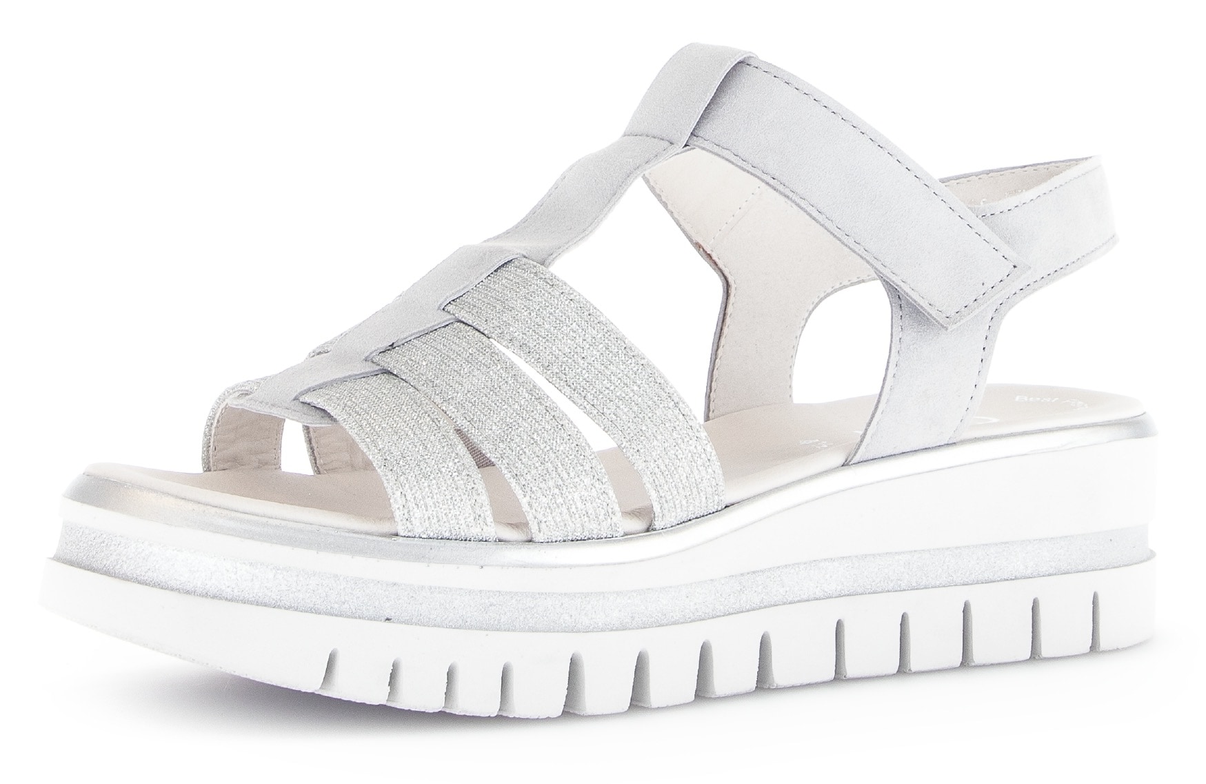 Gabor Sandalette, Plateau, Riemchensandale mit Keilabsatz günstig online kaufen