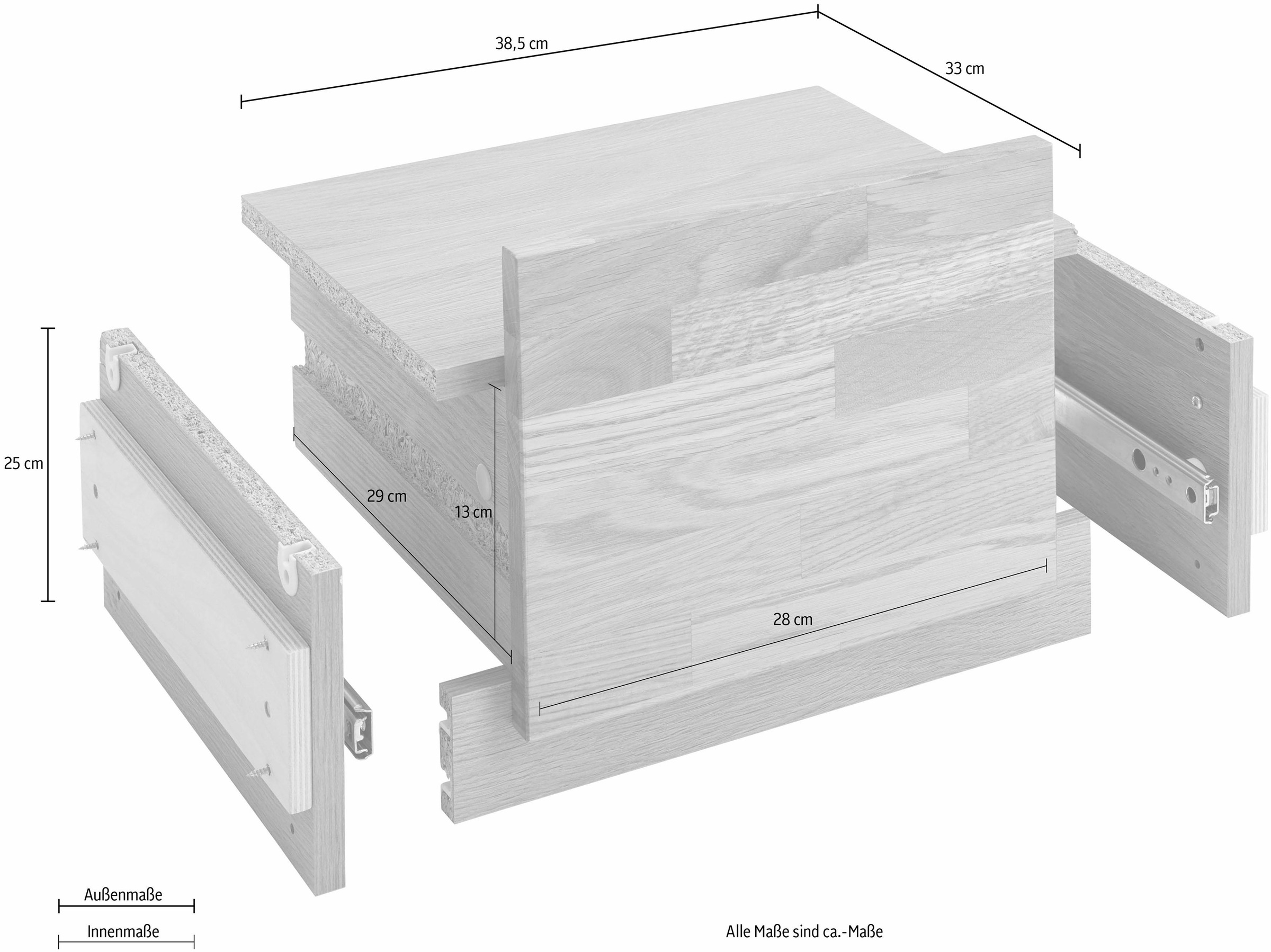 Guido Maria Kretschmer Home&Living Schubkasten "Como", Breite 38,5 cm günstig online kaufen