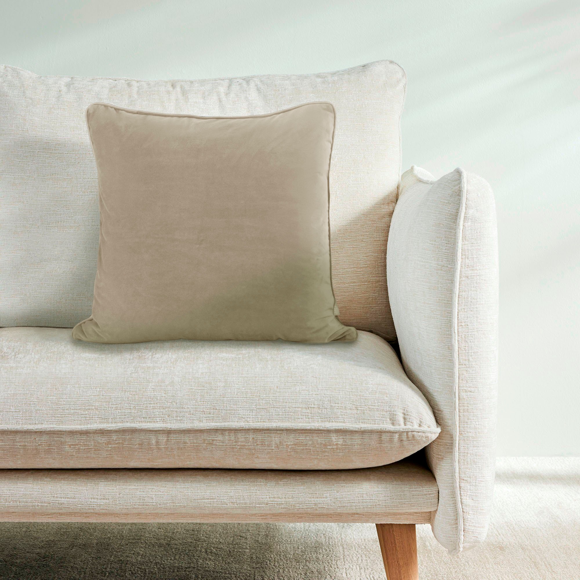 LeGer Home by Lena Gercke Dekokissen "Samt Ladina 2" kuschelig, ohne Füllun günstig online kaufen