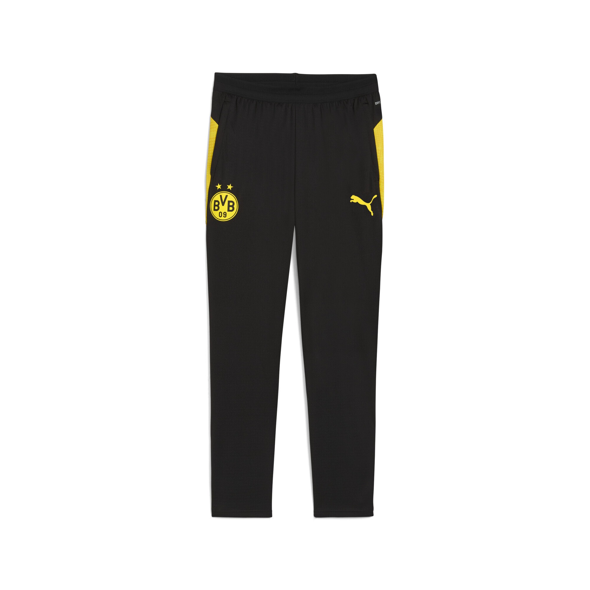 PUMA Sporthose "Borussia Dortmund Trainingshose Herren", gelb, Gr. S, Obermaterial: 100% Polyester; Taschenfutter: 100% Polyester; Besatz: 12%