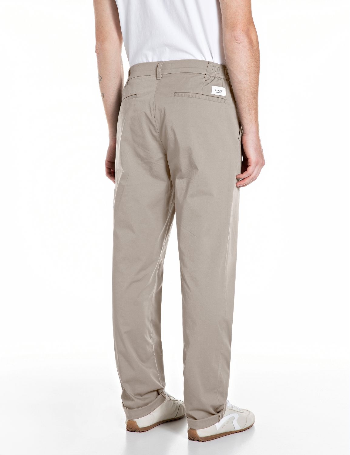 Replay Chinohose "ADHANN" im Tapered Fit günstig online kaufen