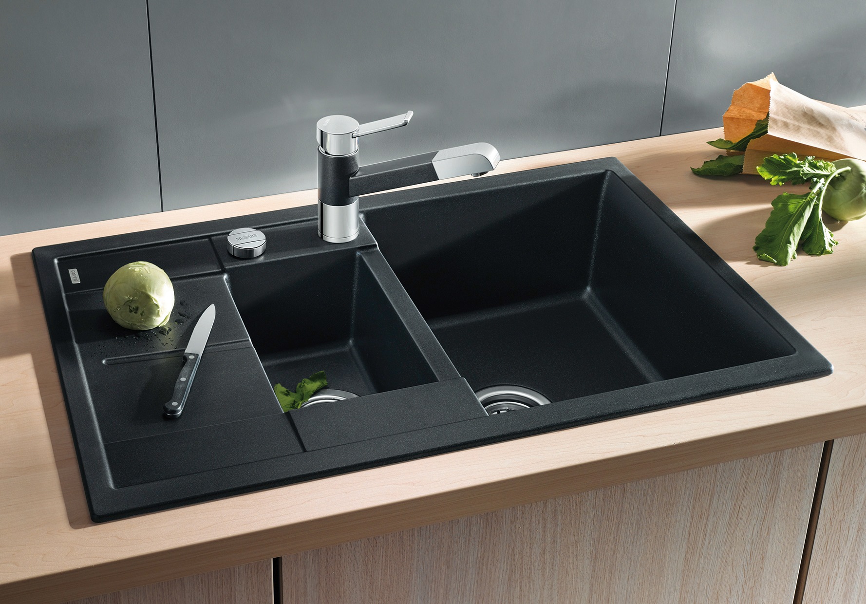 Blanco Granitspüle "METRA 6 S Compact" 1 Stk. tlg. erhältlich in mehreren Farben