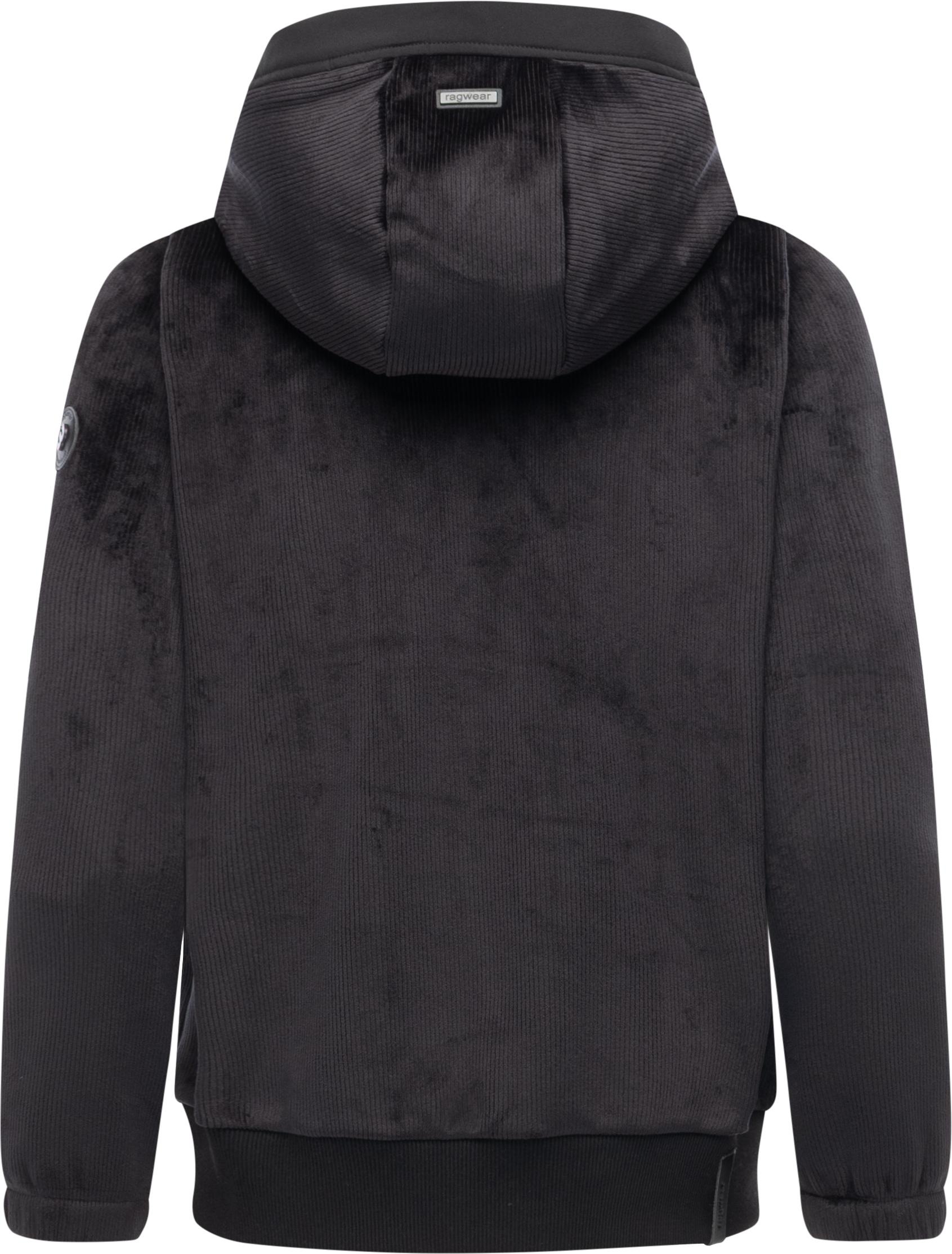 Thumbnail - Ragwear Fleecejacke "Cousy Short Bonded" mit Kapuze Übergangsjacke mit kuscheligem Teddyfell-Innenfutter