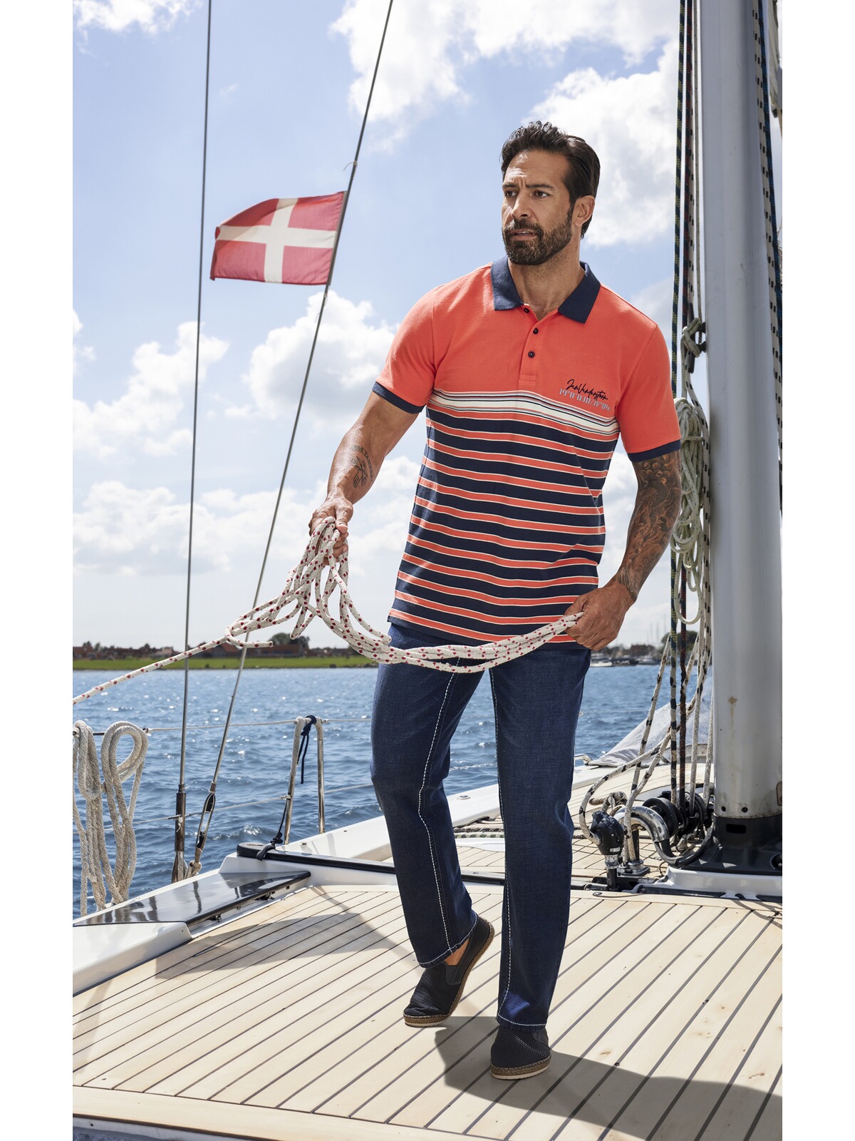 Thumbnail - Jan Vanderstorm Poloshirt "Poloshirt MARKUR"