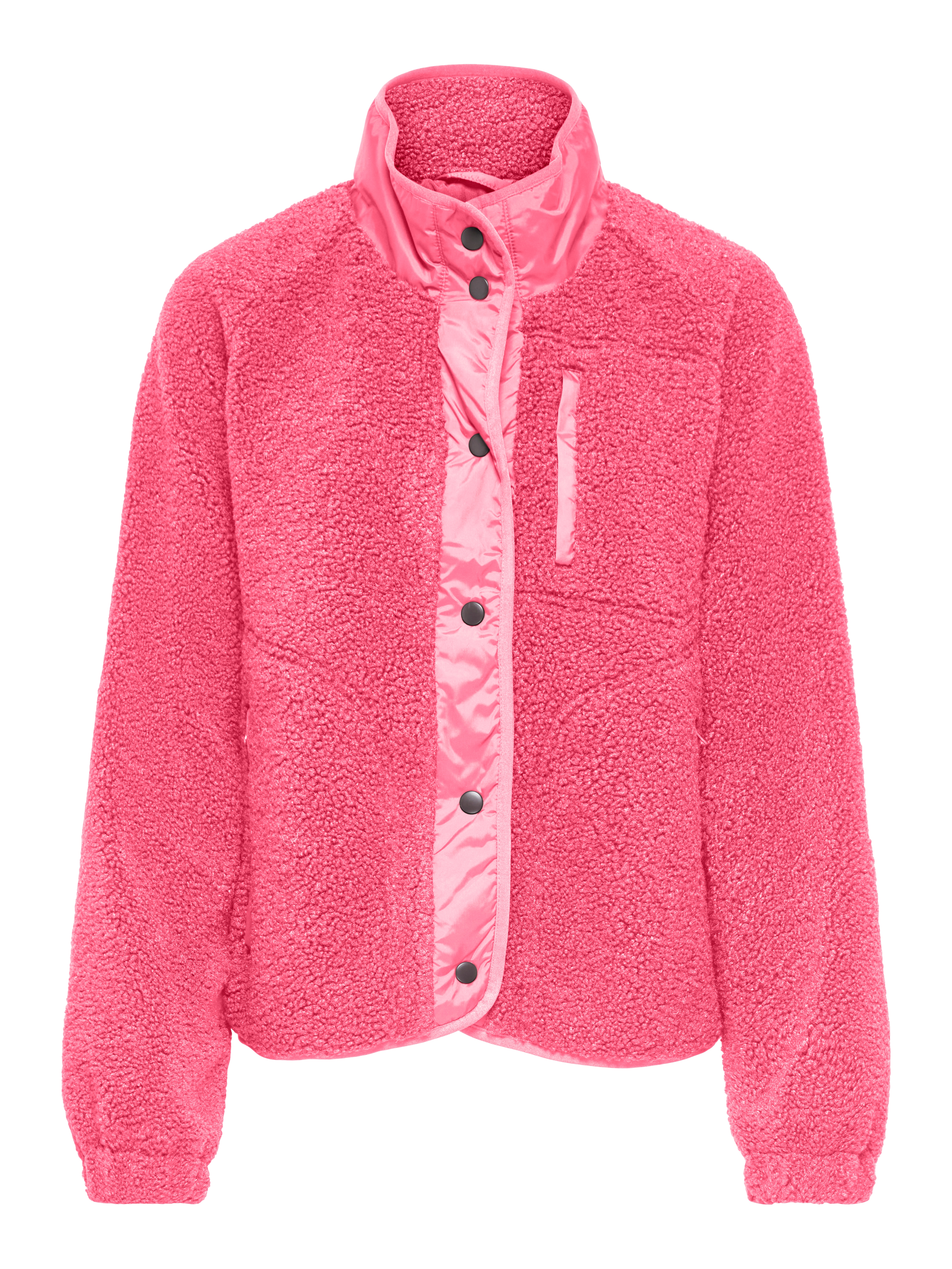 ONLY Plüschjacke "ONLCARMEN TEDDY JACKET OTW" Kunstfaser