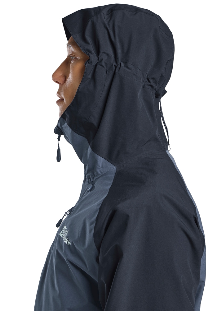 Jack Wolfskin Funktionsjacke »EAGLE PEAK 2L JKT M«, mit Kapuze