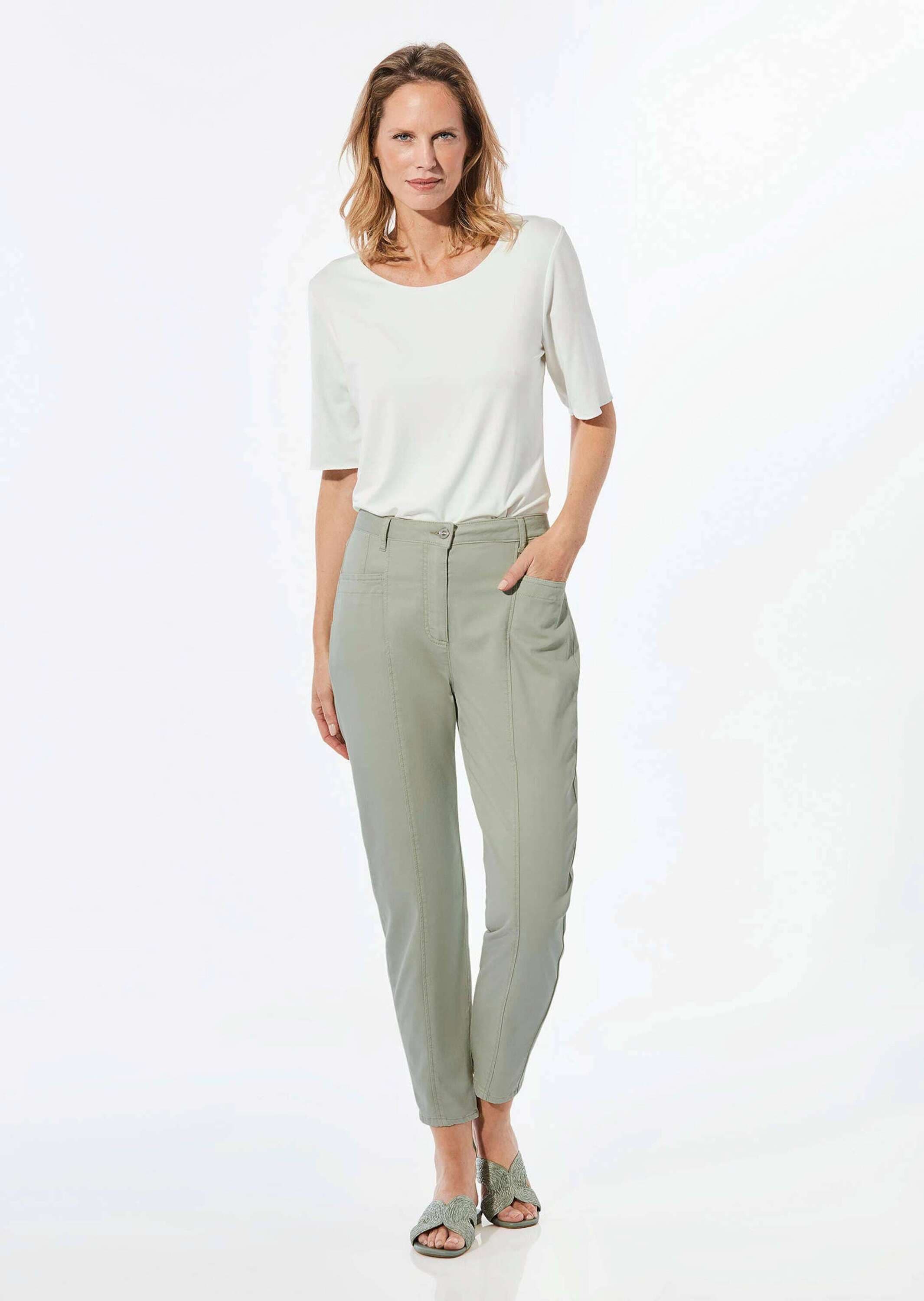 GOLDNER Stoffhose »Kurzgröße Hose mit 7/8-Länge«