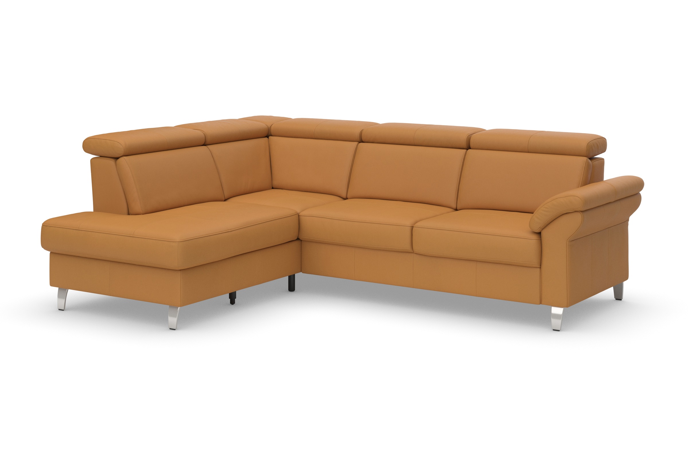 Thumbnail - sit&more Ecksofa "Arngast L-Form" inklusive Kopfteilverstellung und Federkern