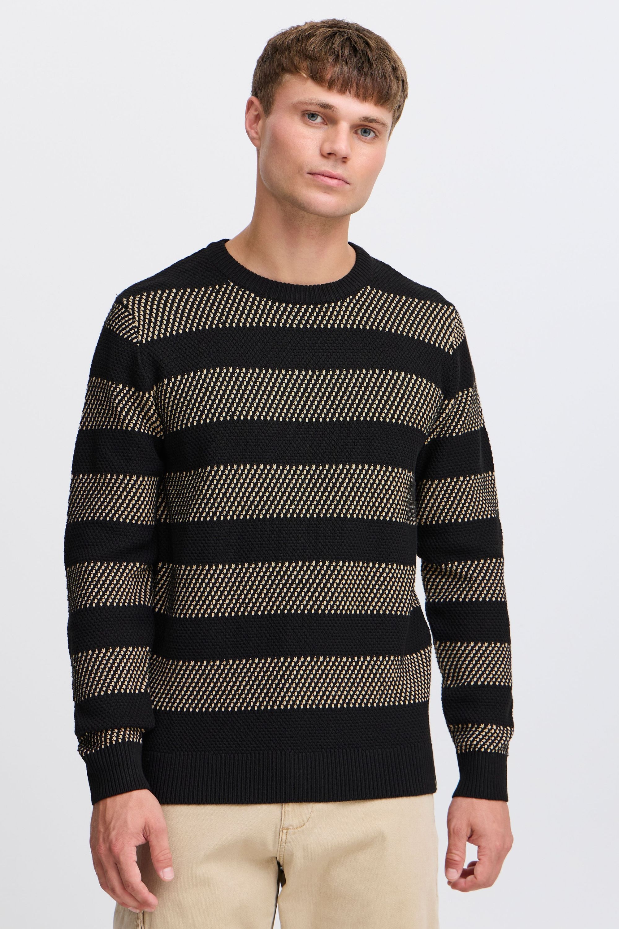 Indicode Strickfleece-Pullover »Strickpullover IDTelly«