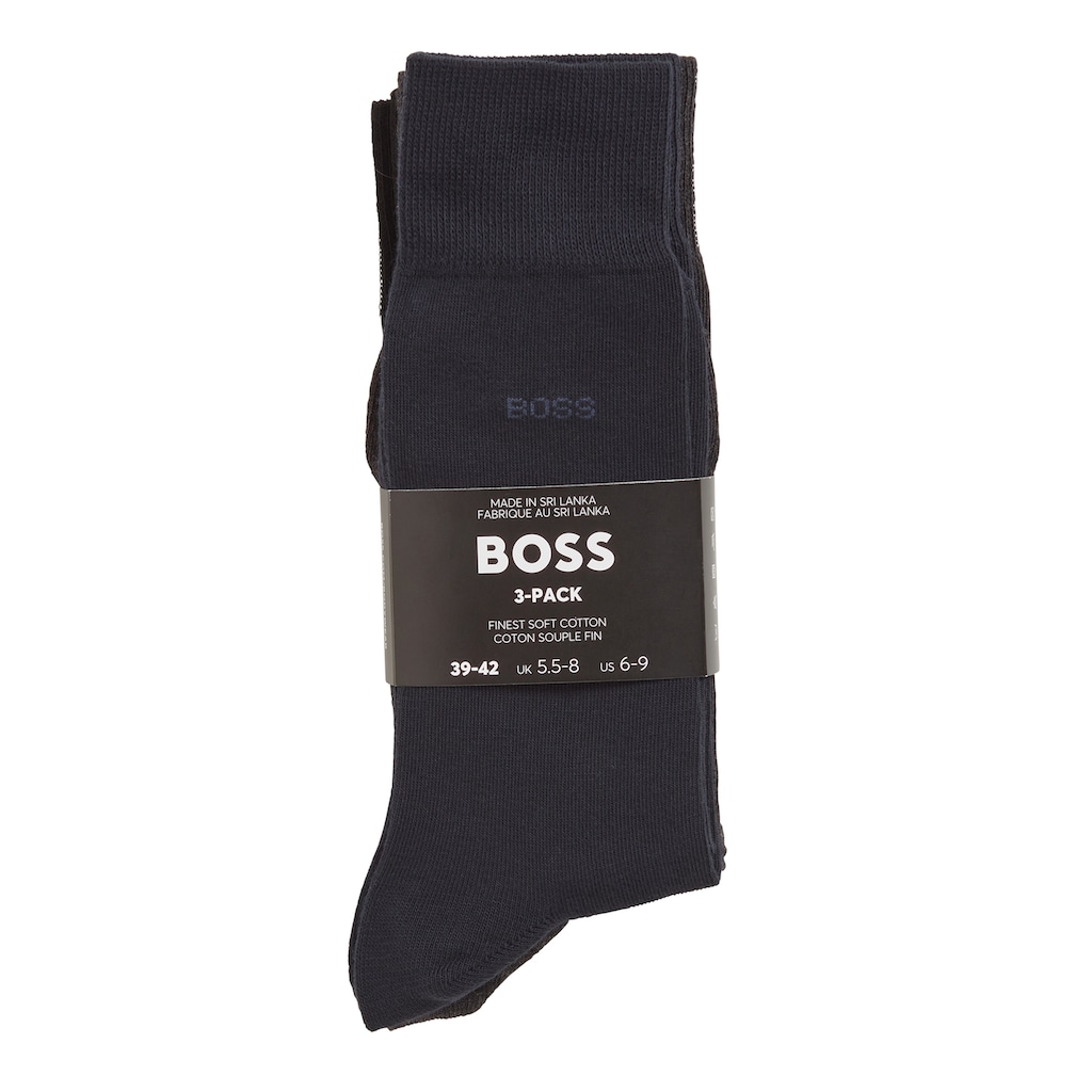 BOSS Socken, (3 Paar)