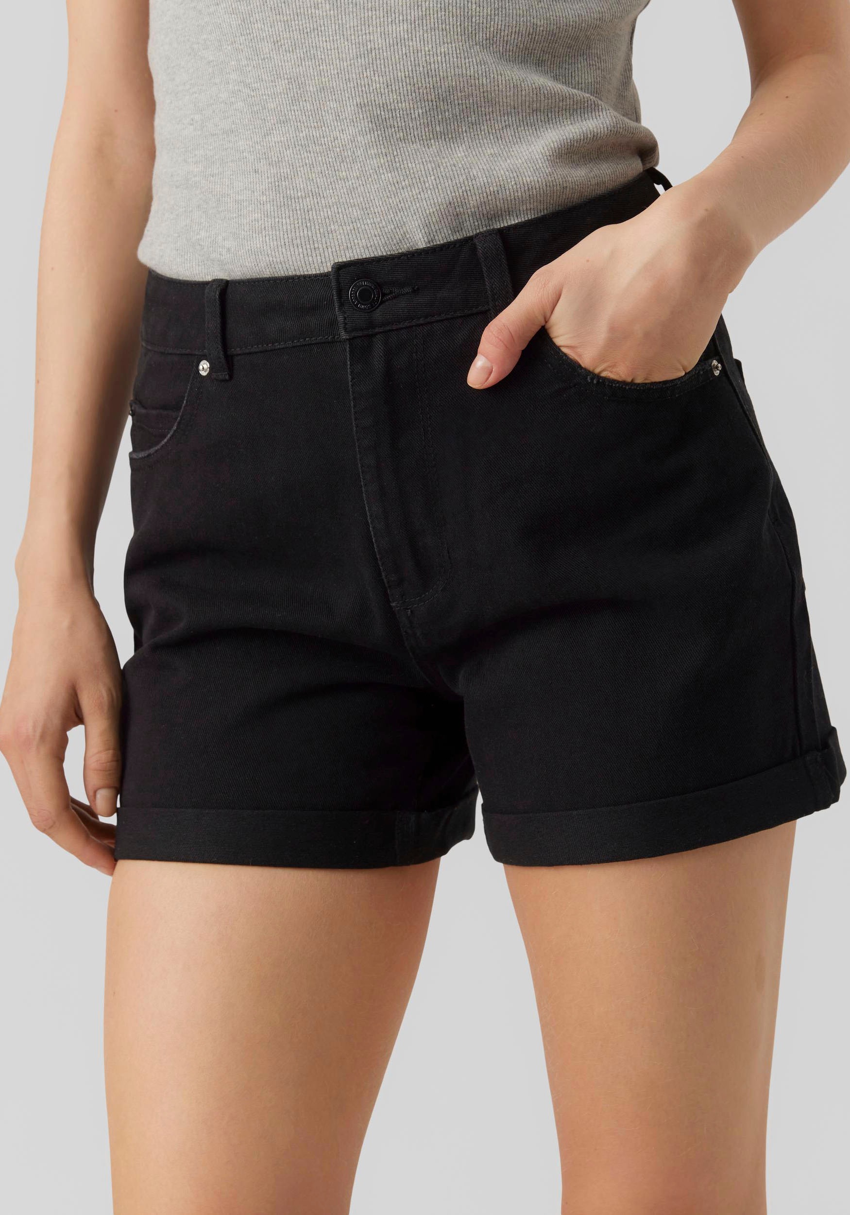 Vero Moda Jeansshorts "VMZURI HR LOOSE SHORTS MIX NOOS" günstig online kaufen