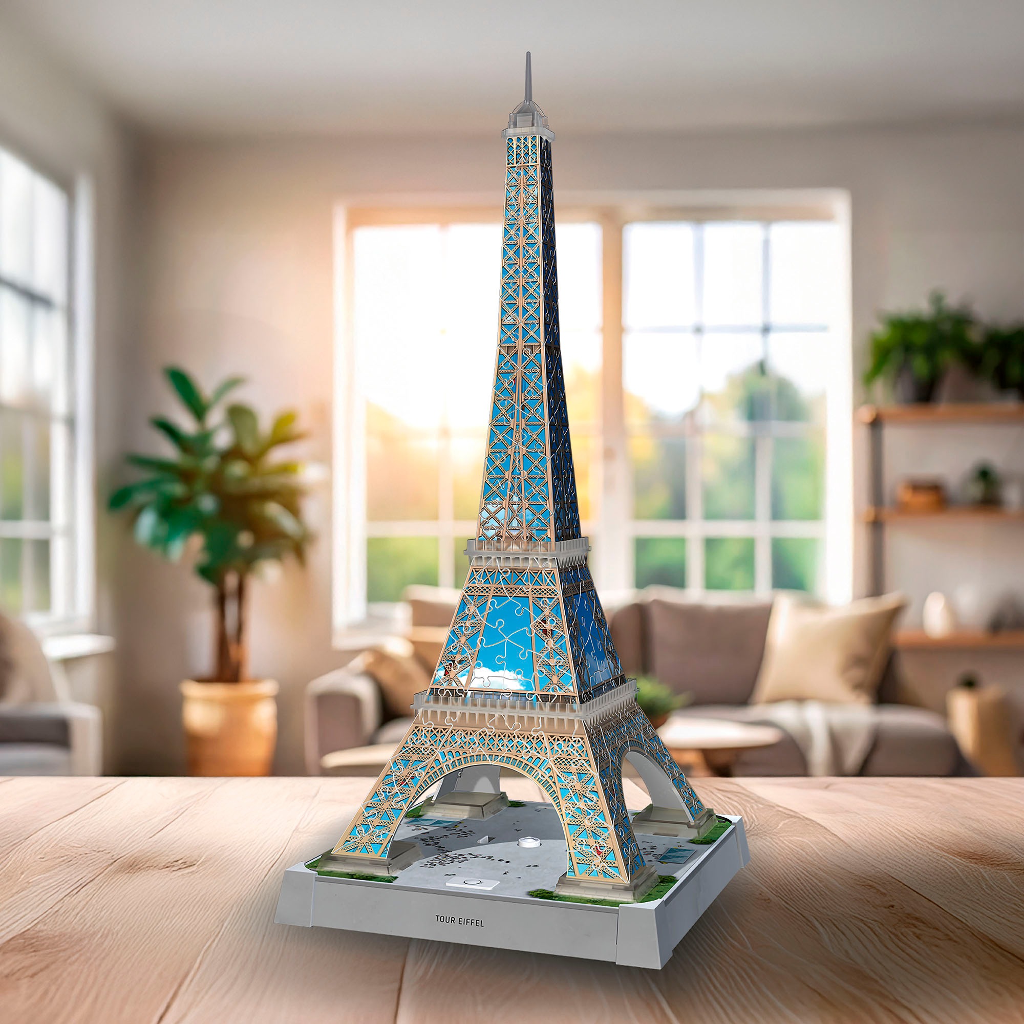 Ravensburger 3D-Puzzle »Iconics: Eiffelturm - mit Licht«, Made in Europe