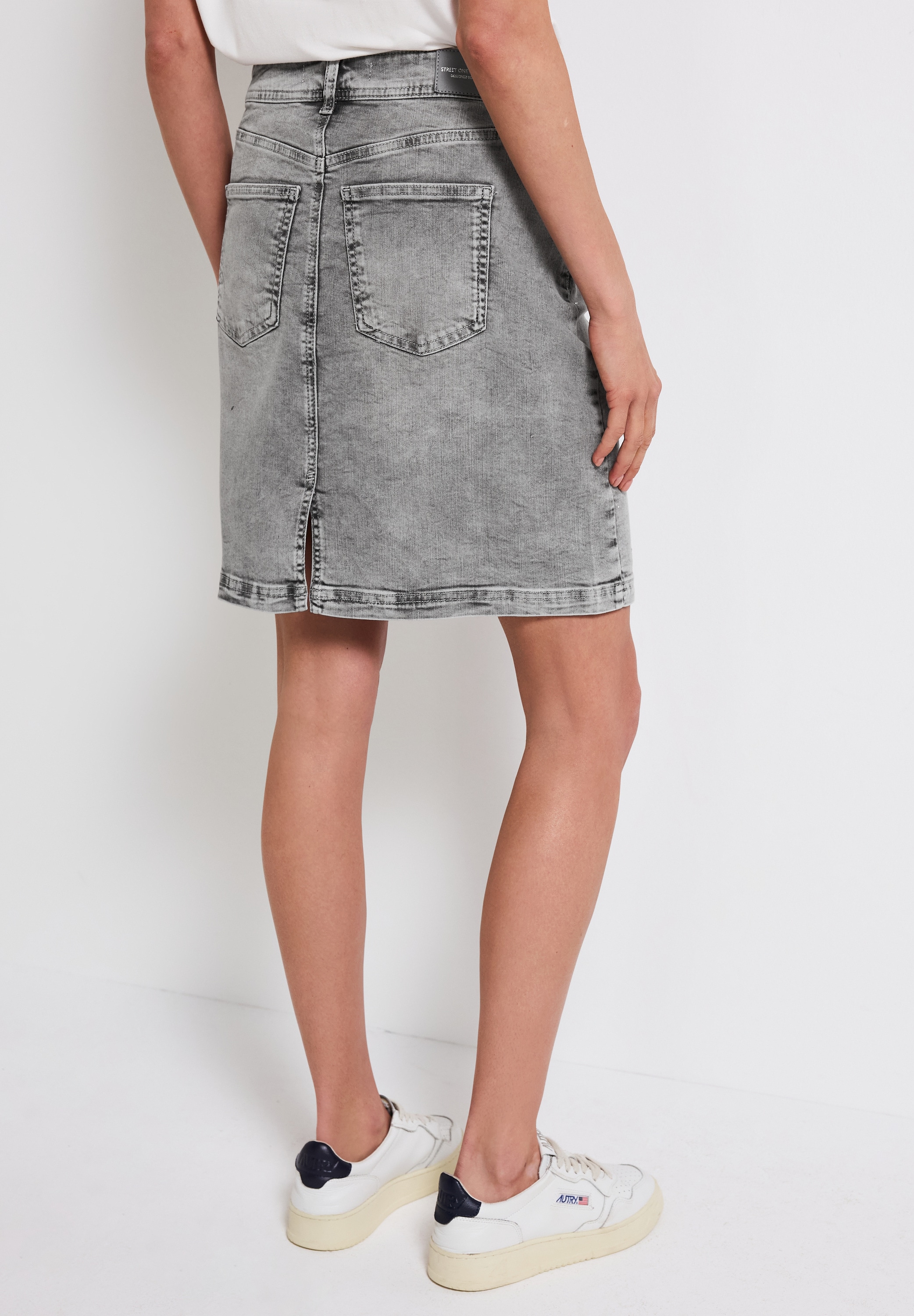 STREET ONE Jeansrock, Middle Waist