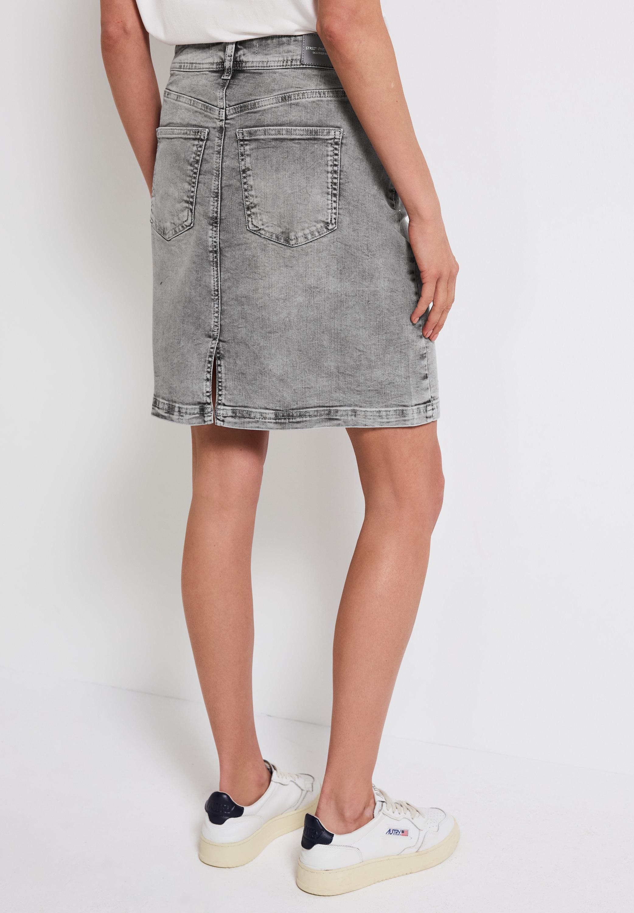 STREET ONE Jeansrock, Middle Waist günstig online kaufen