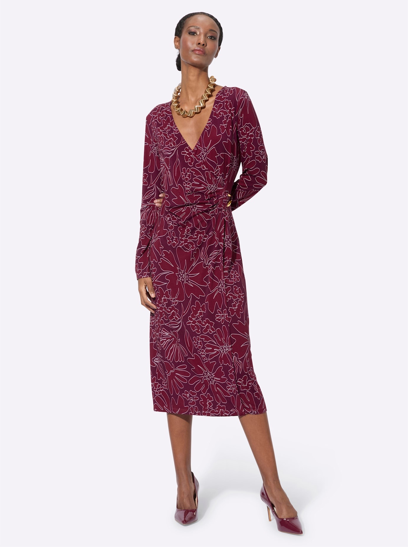 creation L Jerseykleid "Lyocell-Kleid" günstig online kaufen